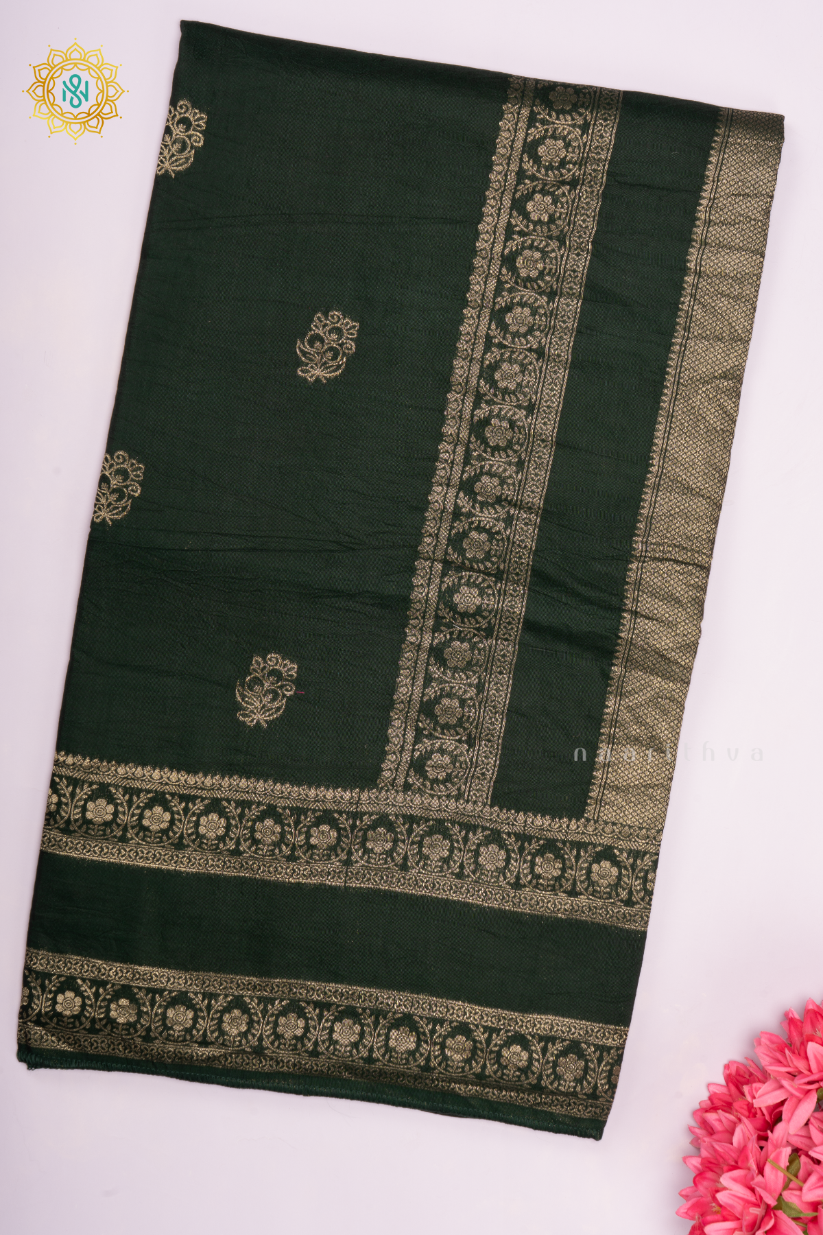 BOTTLE GREEN - SOFT COTTON