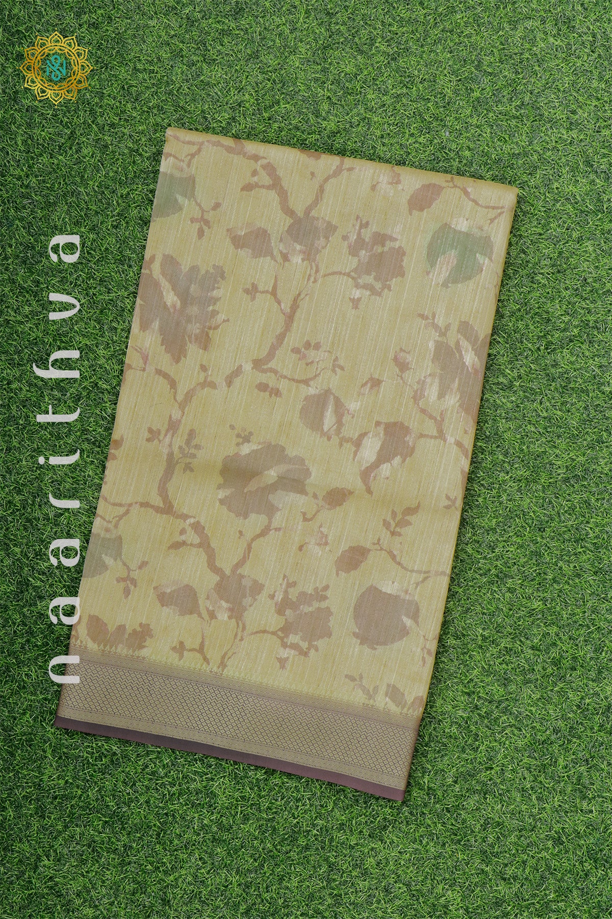 BEIGE WITH ELEPHANT GREY - KOTHA TUSSAR