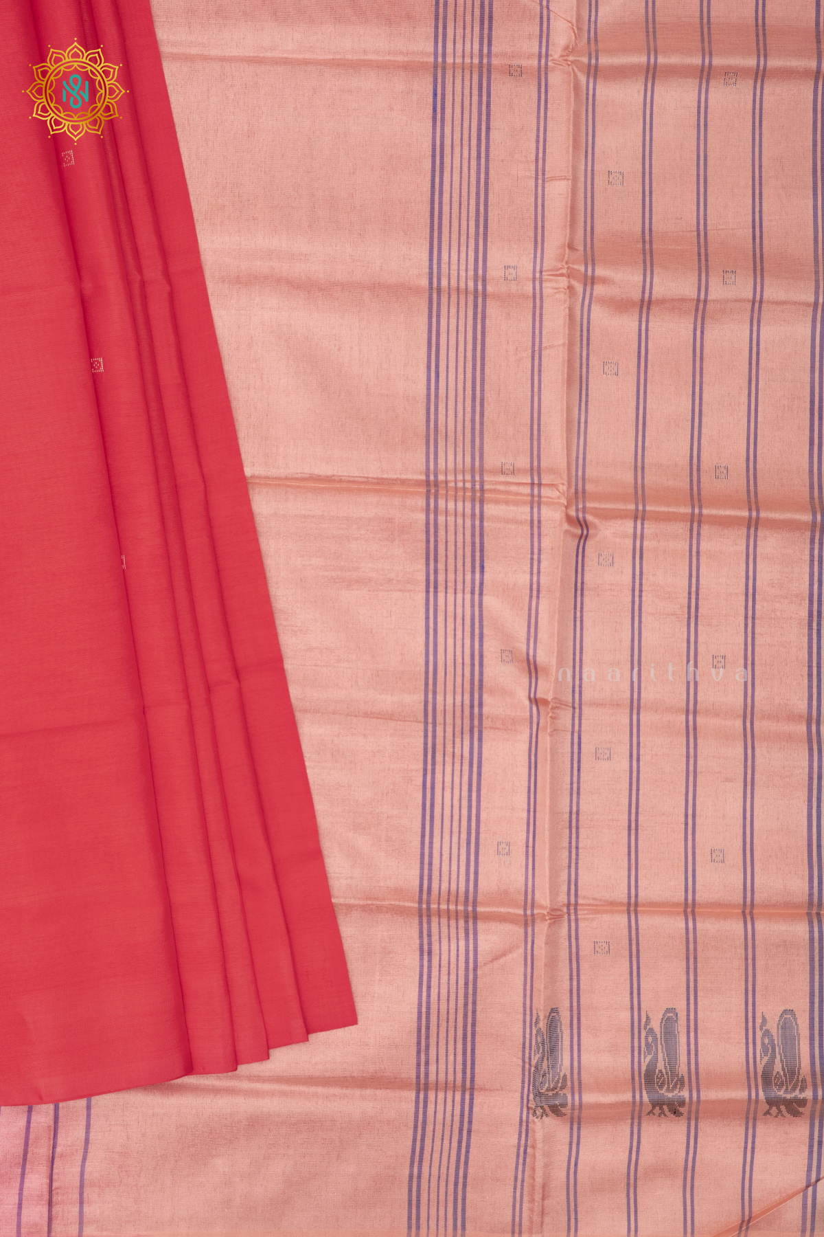 REDDISH PINK WITH PEACH - BANANA PITH