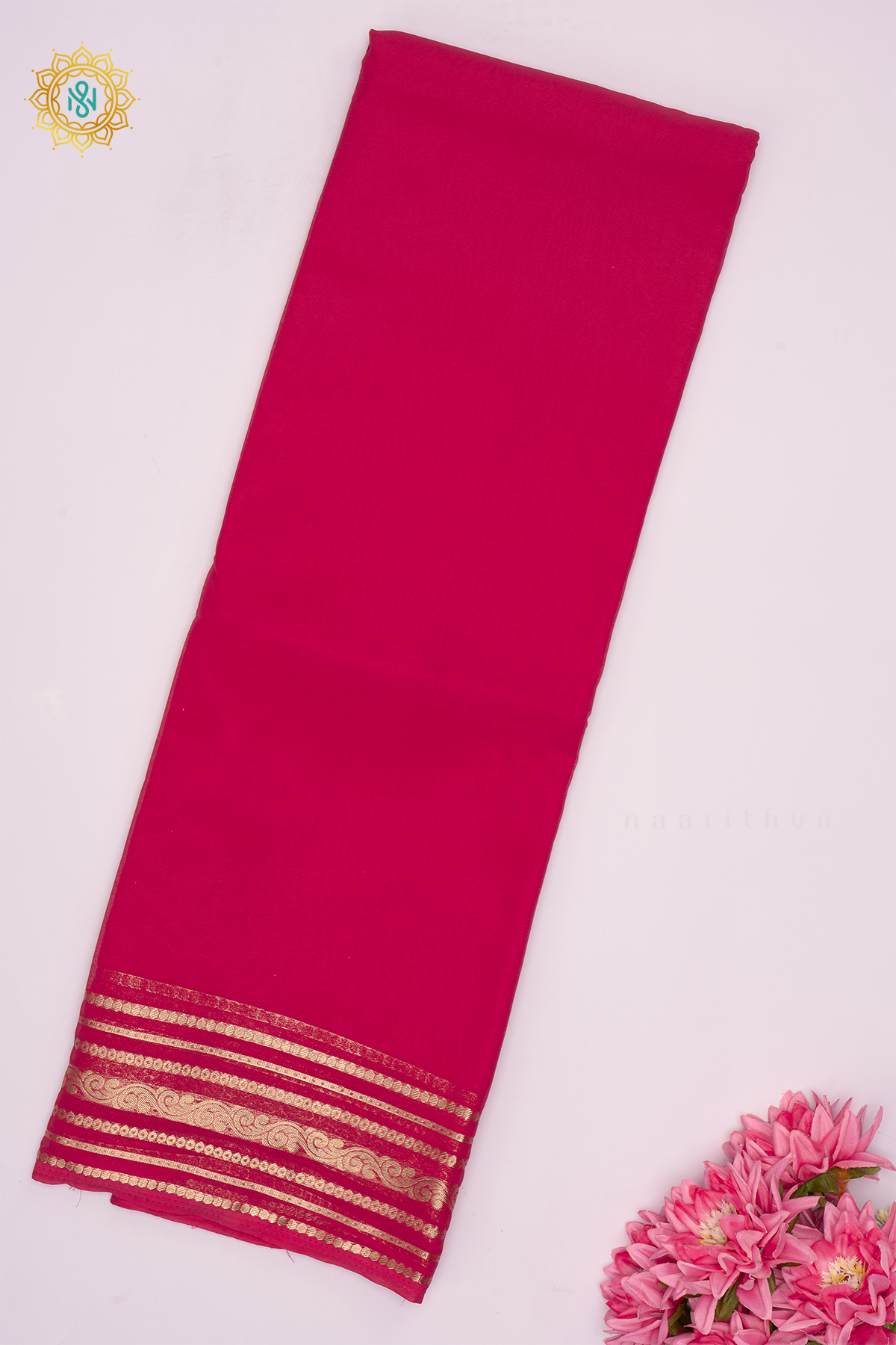 RANI PINK - SEMI CHIFFON GEORGETTE