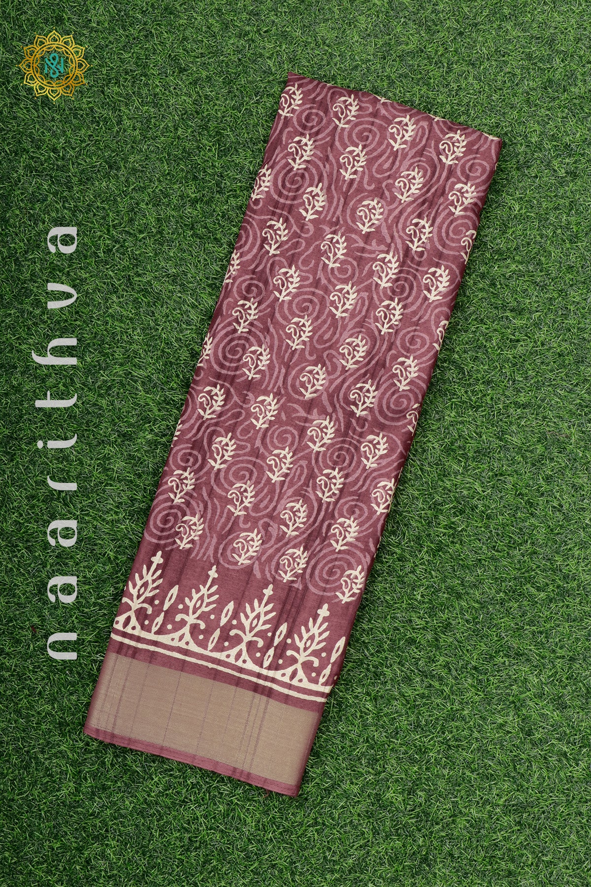 MAROON - DOLA SILK