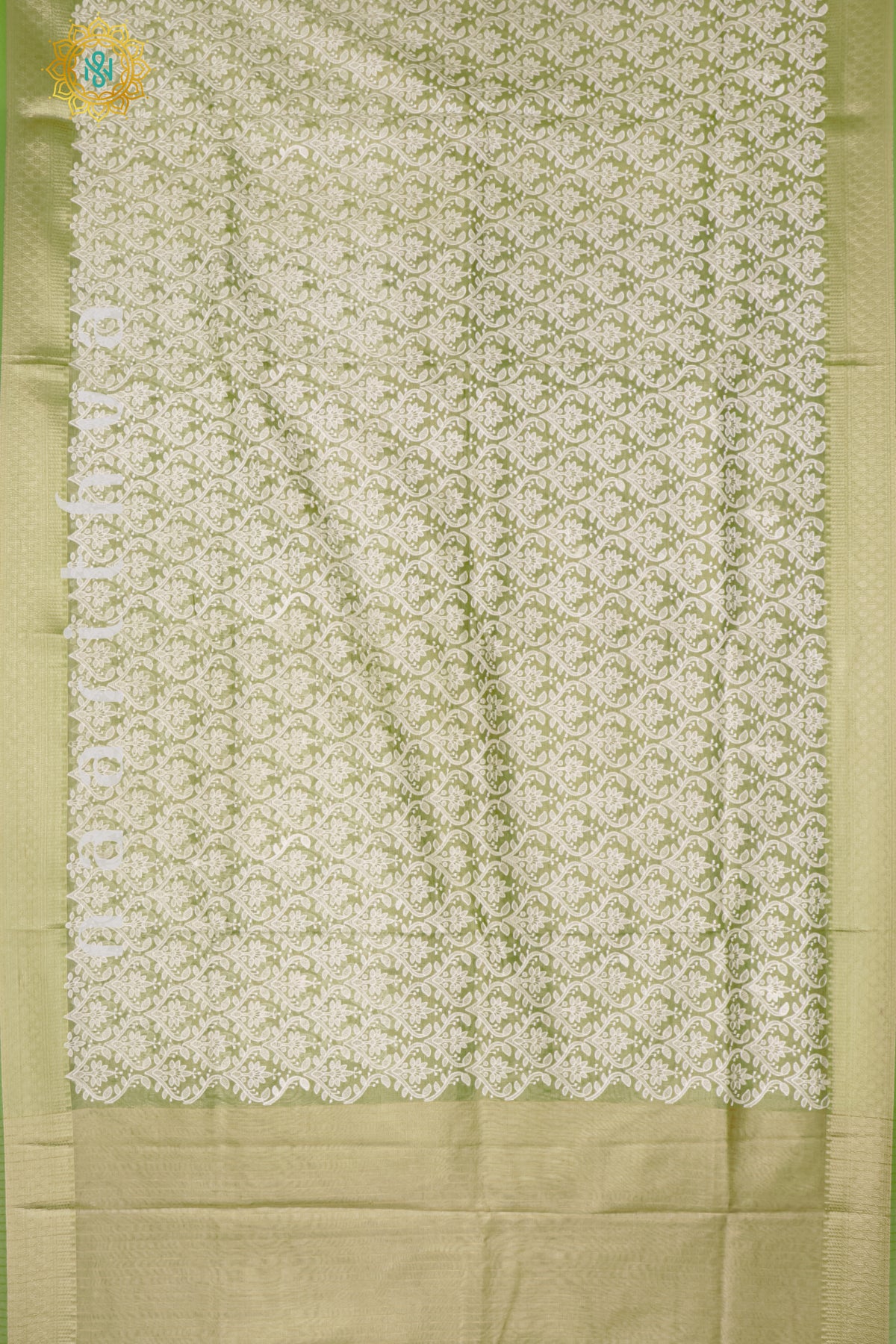 GREEN - LINEN TISSUE