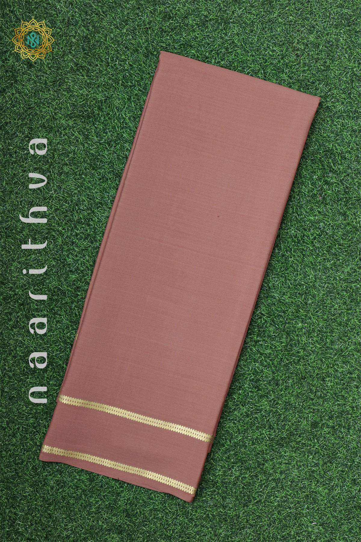 PEACH - PURE MYSORE CREPE SILK