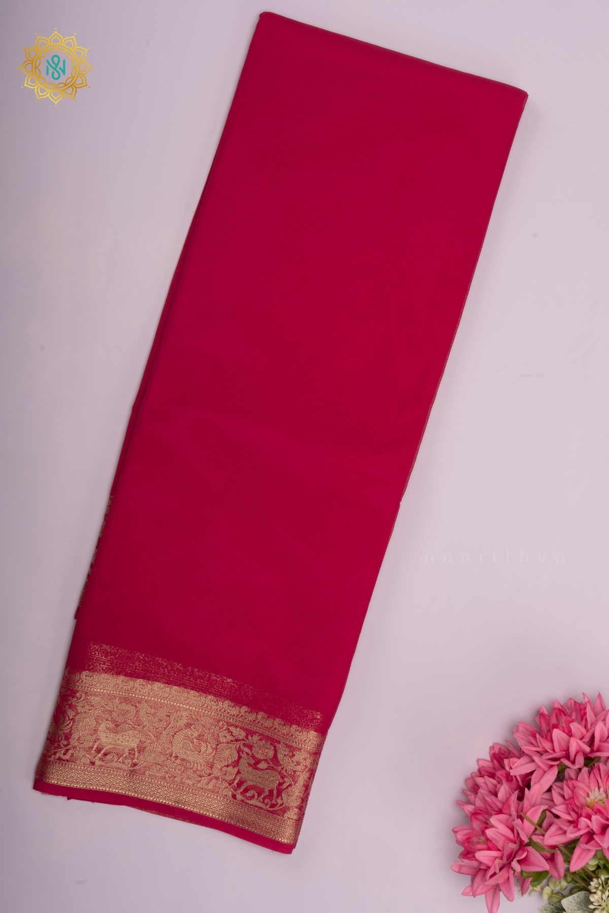 RANI PINK - SEMI GEORGETTE