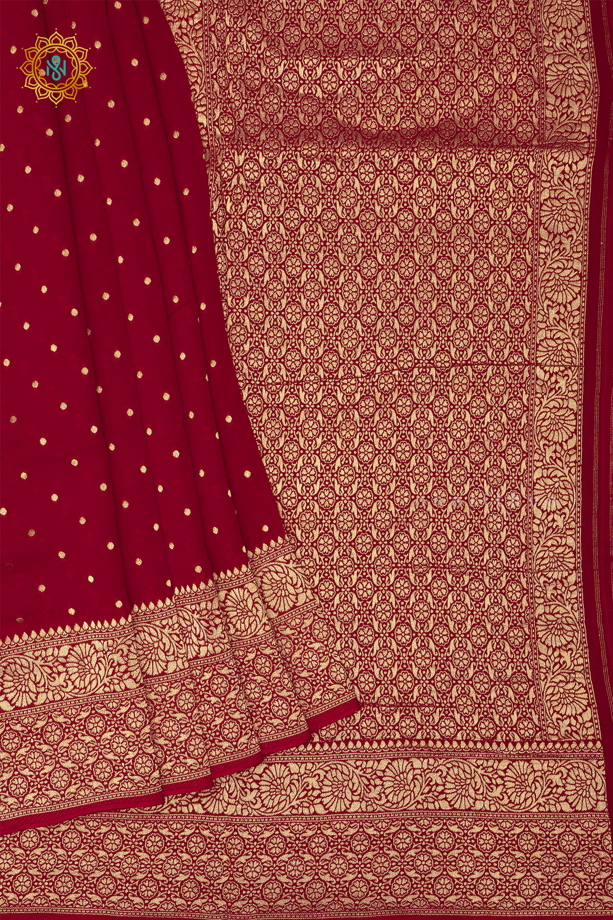RED - SEMI GEORGETTE