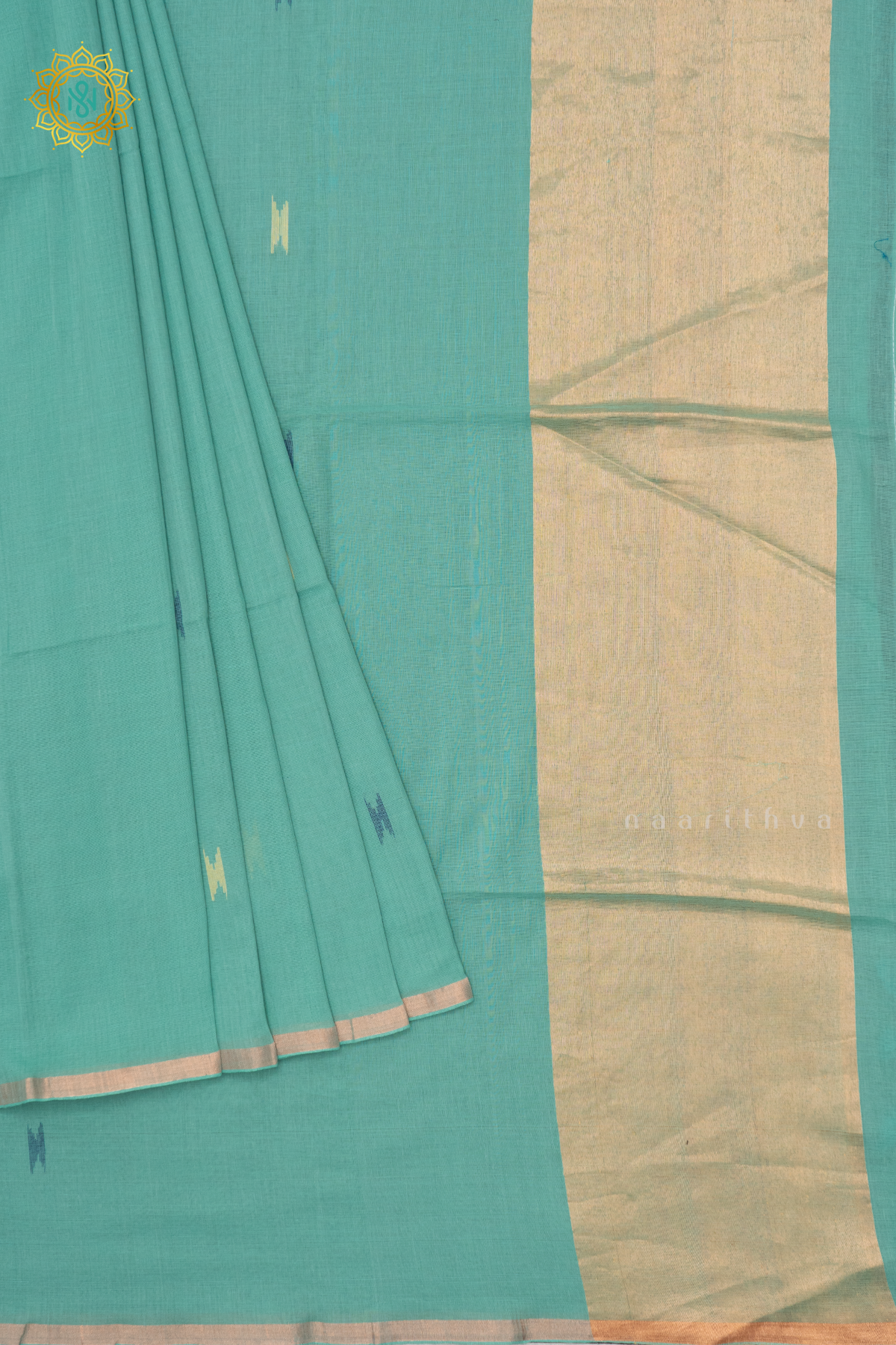 AQUA GREEN - MUL COTTON