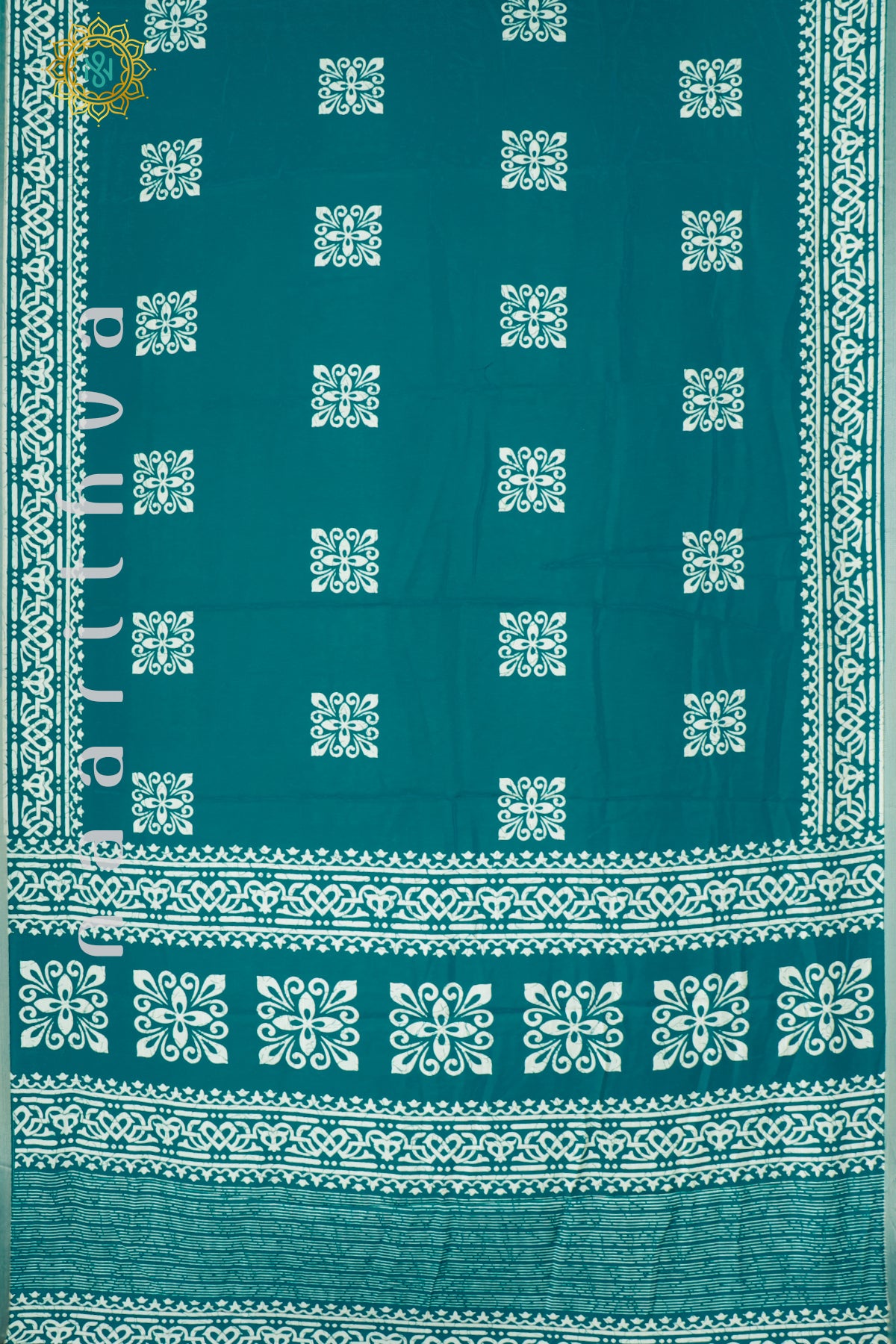 AQUA BLUE - SEMI GEORGETTE