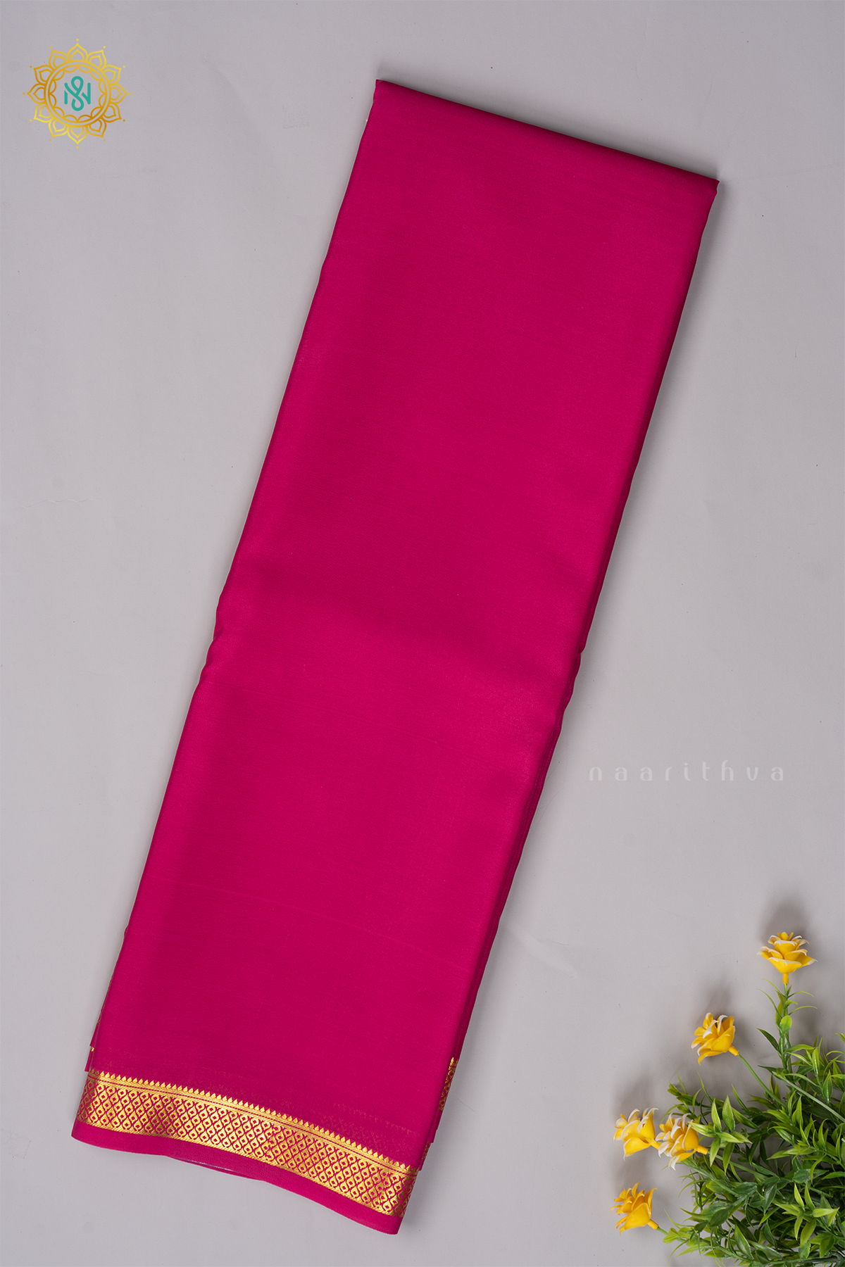 PINK - PURE MYSORE CRPE SILK