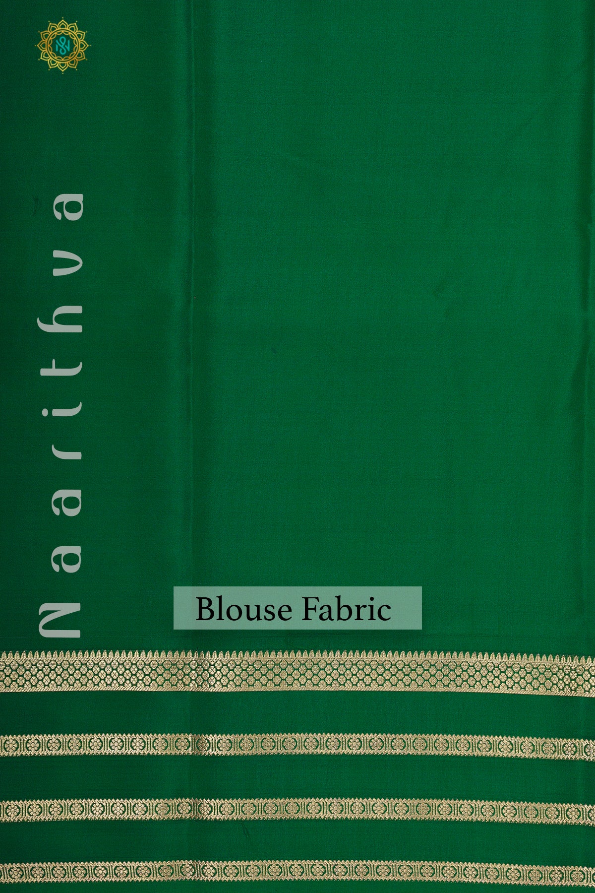 WINE WITH GREEN - PURE MYSORE CREPE SILK