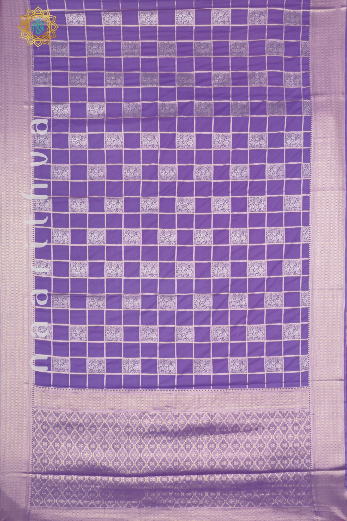 LAVENDER - SEMI MYSORE CREPE SILK