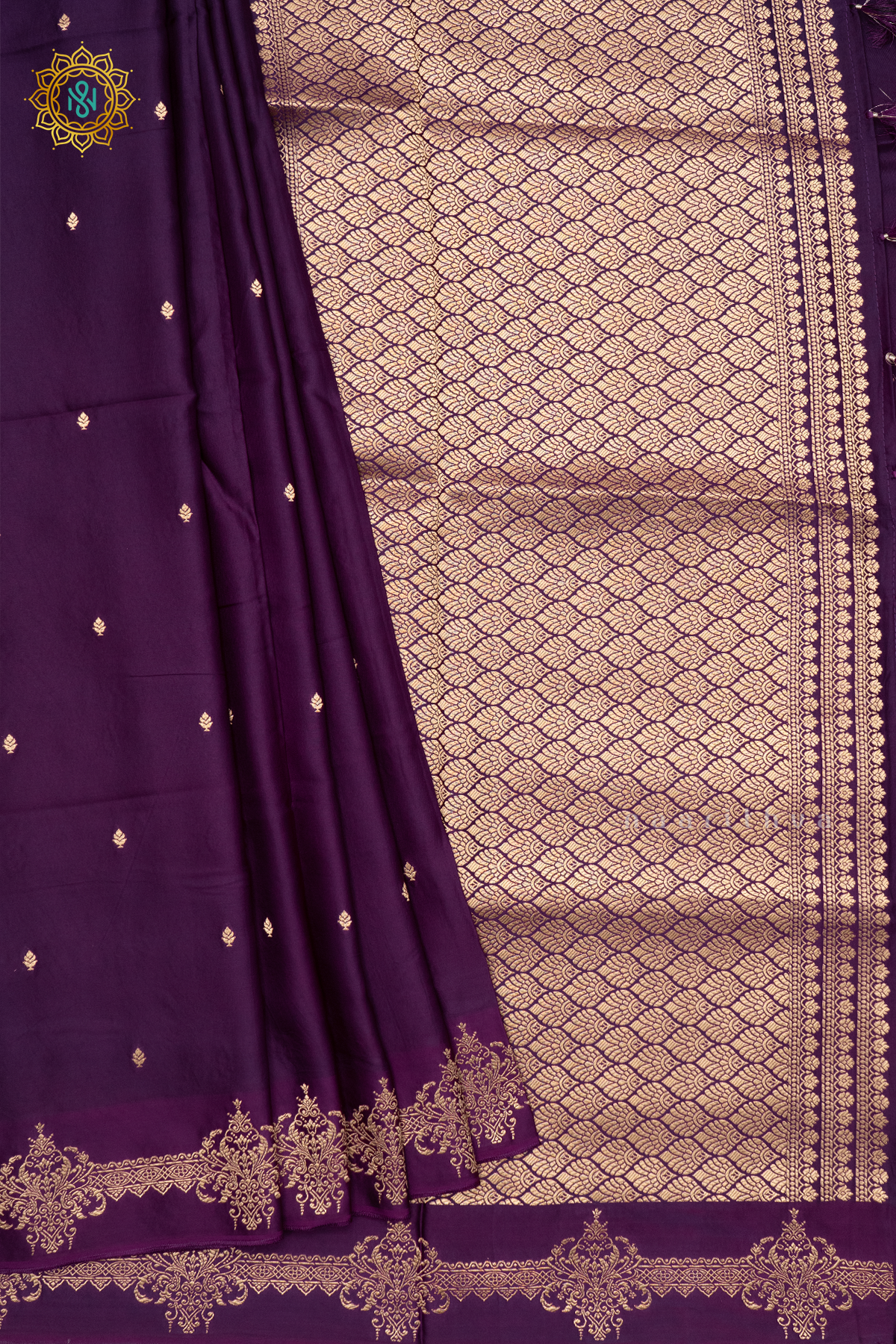 PURPLE - SATIN BANARAS