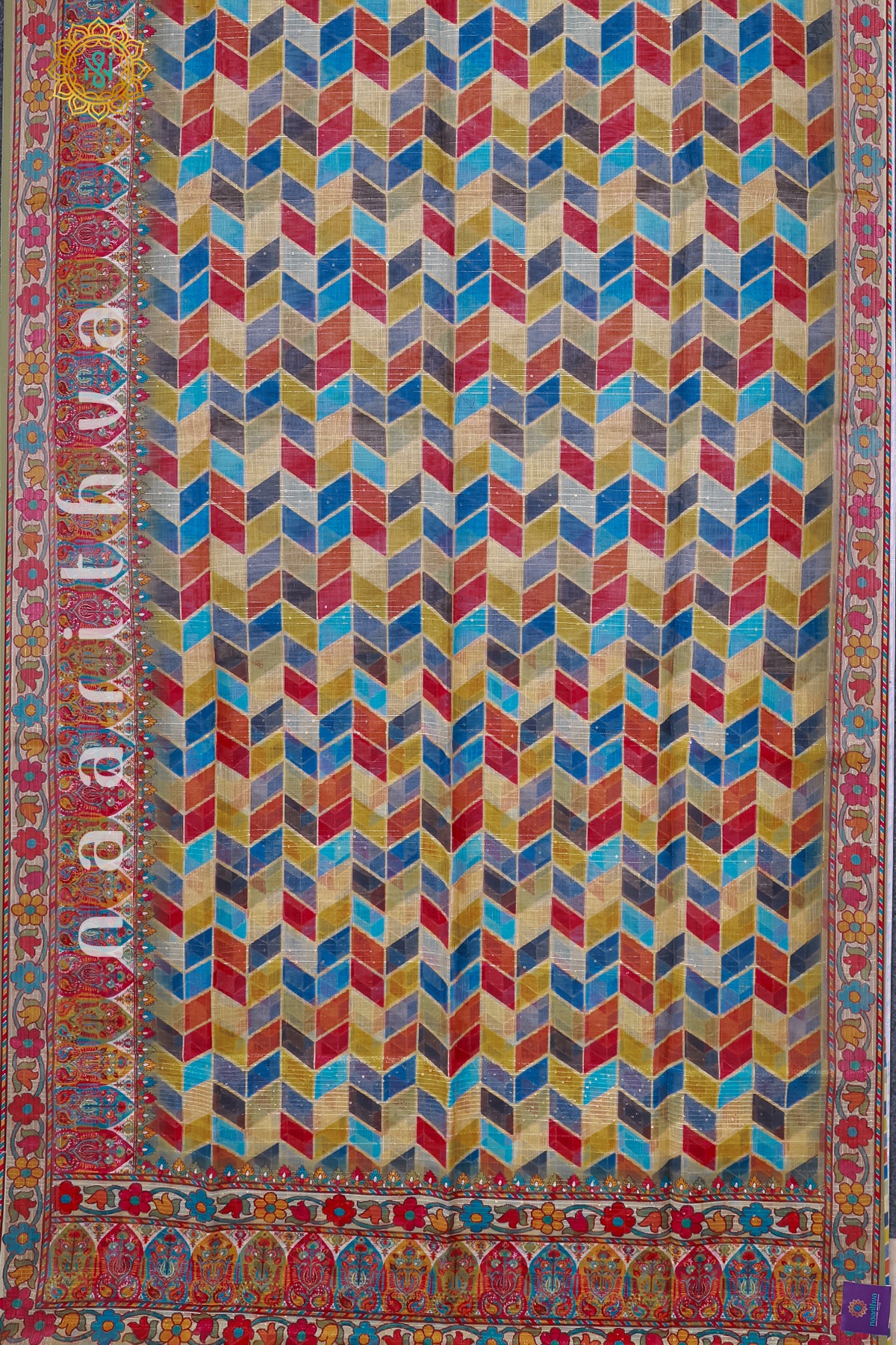 MULTI COLOUR - LINEN BLEND