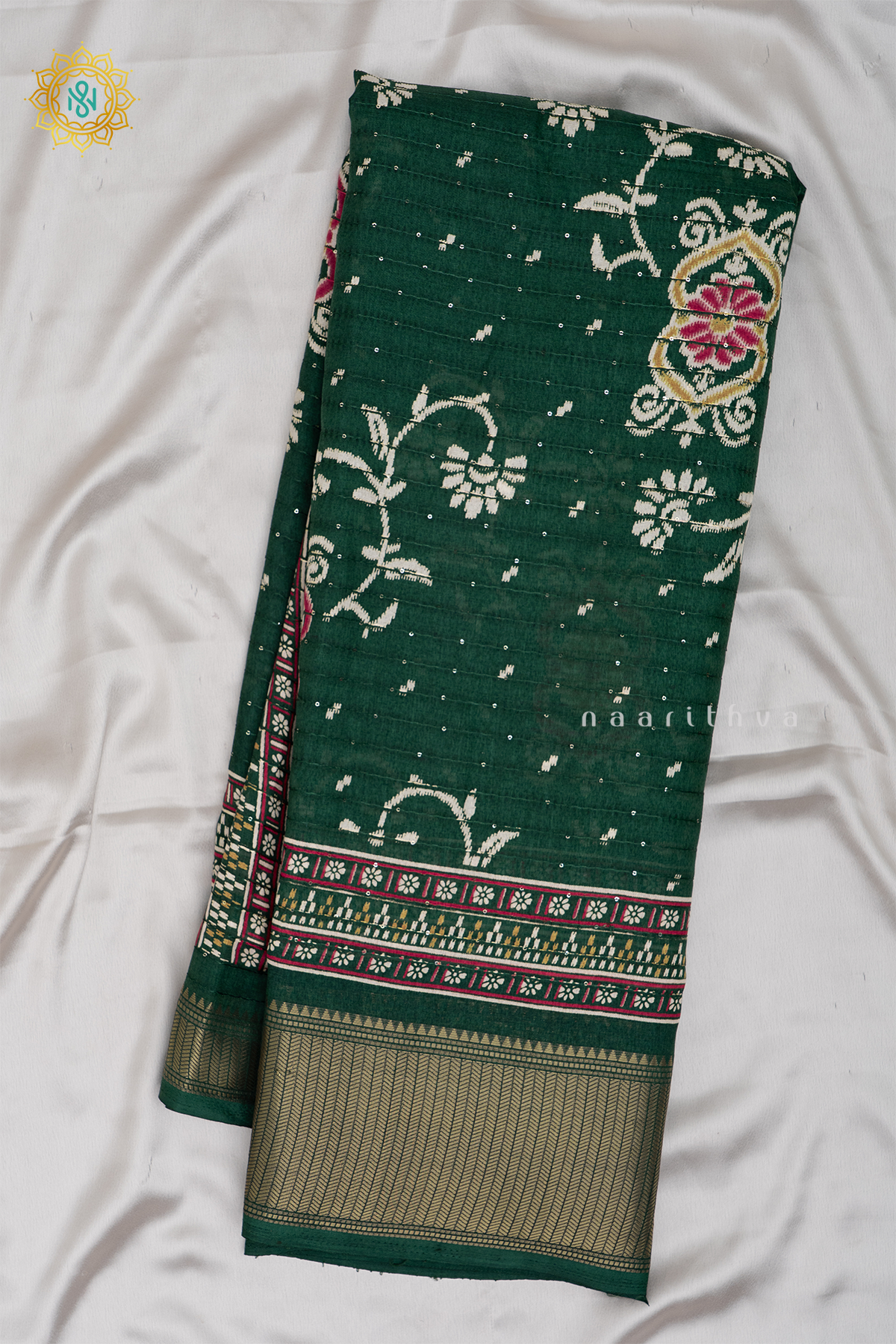 BOTTLE GREEN - DOLA SILK
