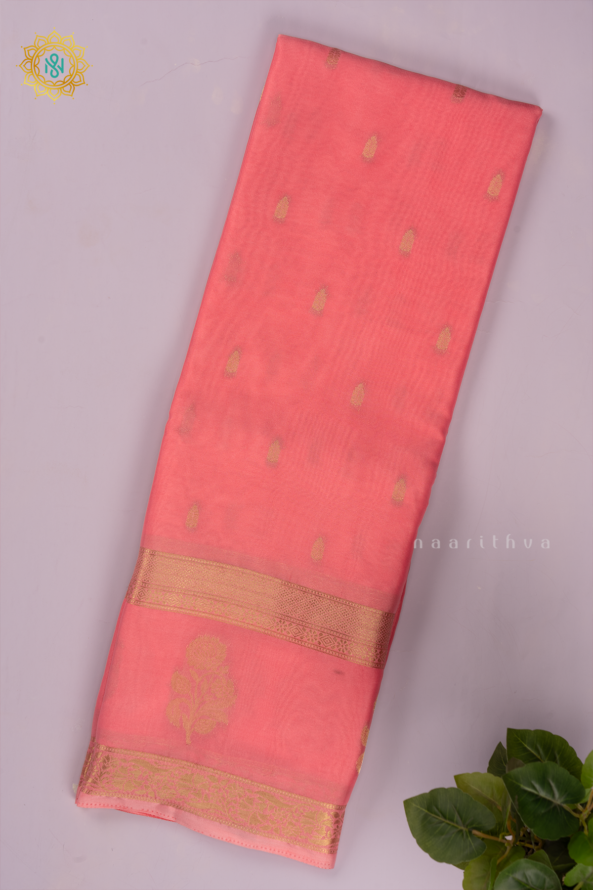PINK - SEMI MYSORE CREPE SILK