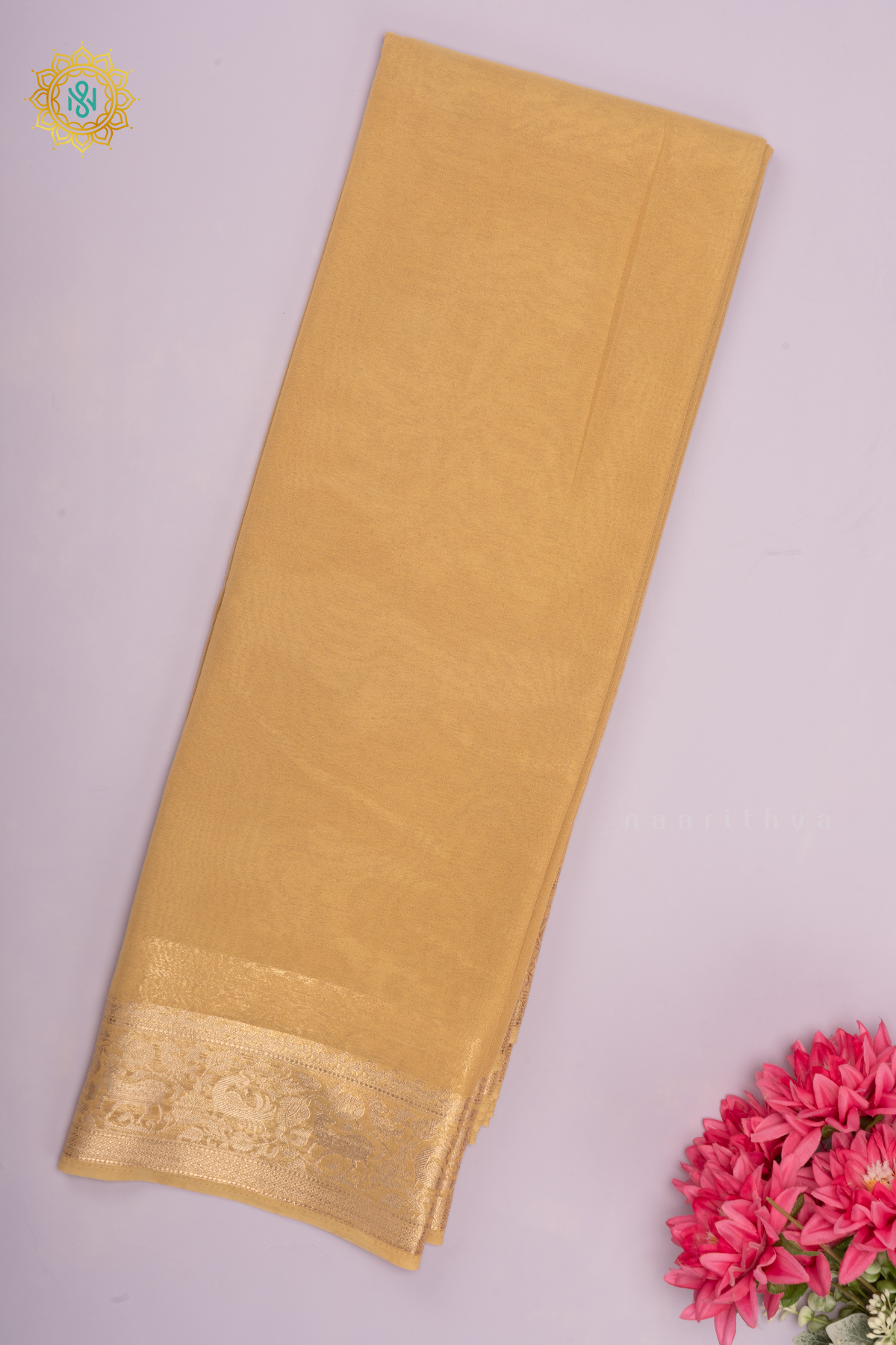 LIGHT BISCUIT - SEMI GEORGETTE