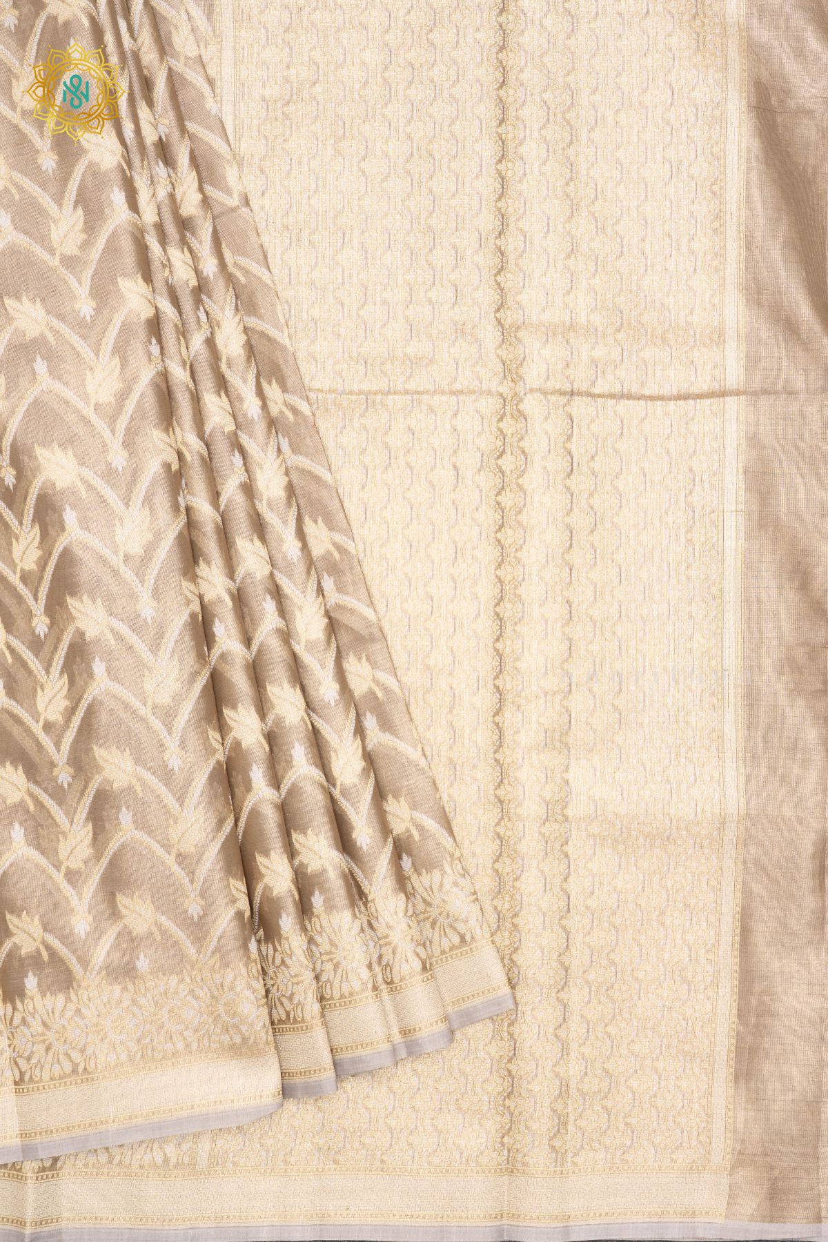 LIGHT BROWN - TISSUE ORGANZA