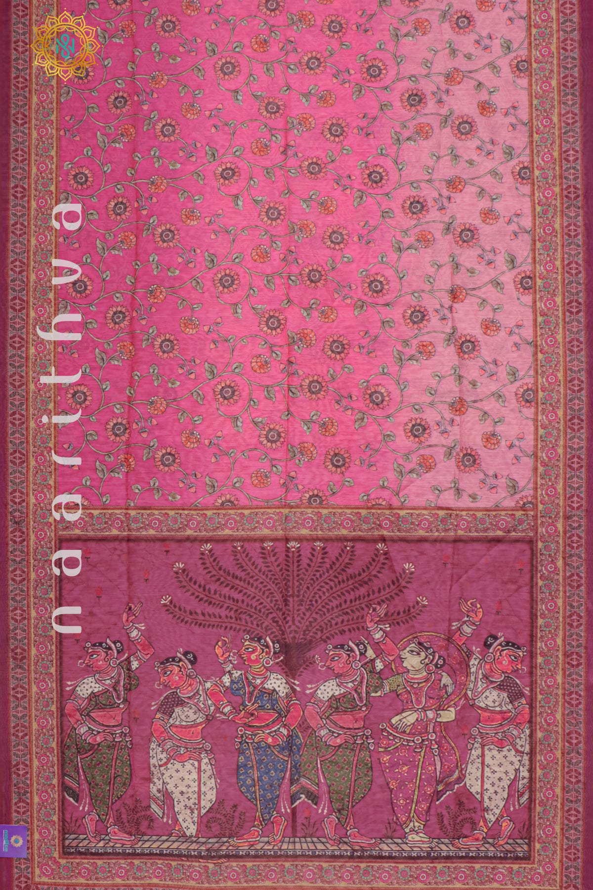 PINK - CHANDERI SILK COTTON