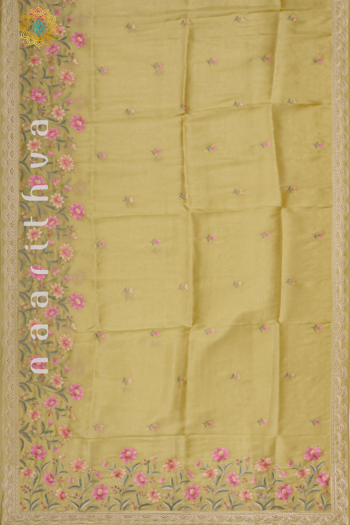 LIGHT YELLOW - TISSUE ORGANZA