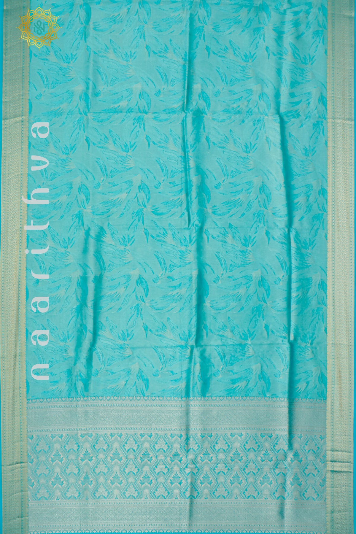 LIGHT BLUE - SEMI TISSUE SILK