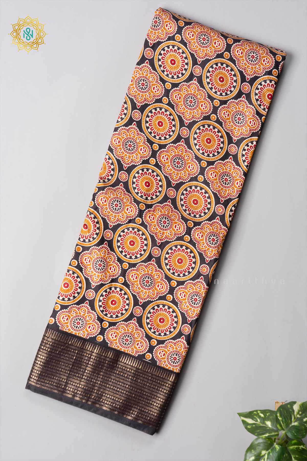 BLACK - VISCOSE COTTON
