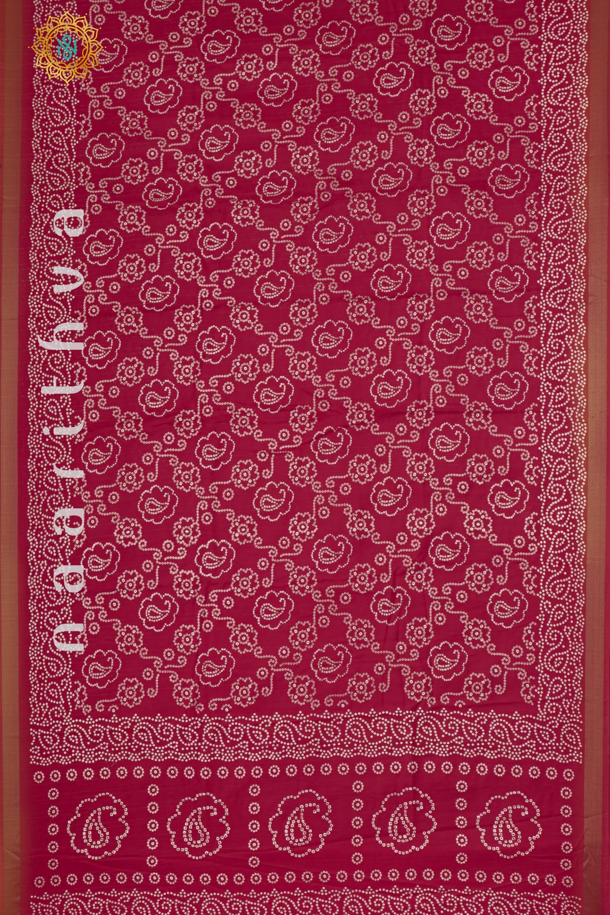 RED - JUTE COTTON