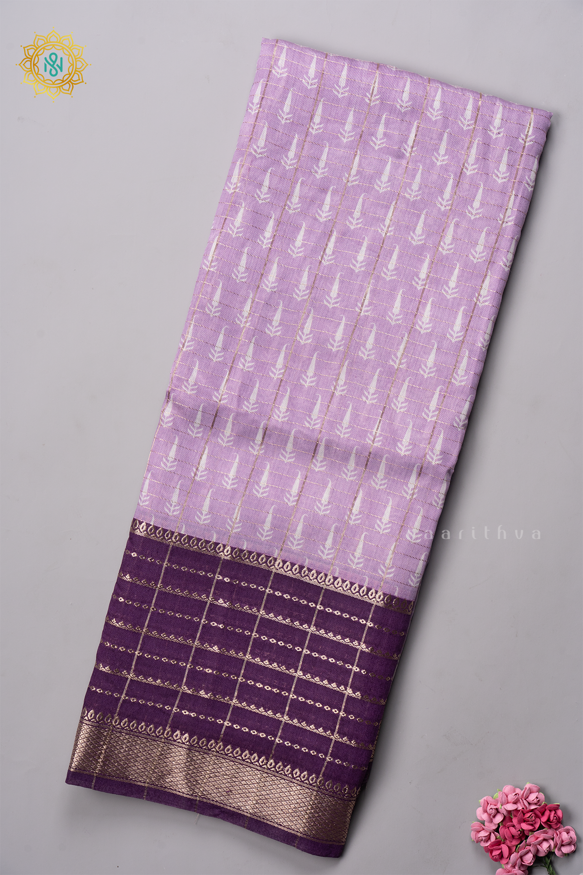 LAVENDER WITH PURPLE - BUTTER CREPE
