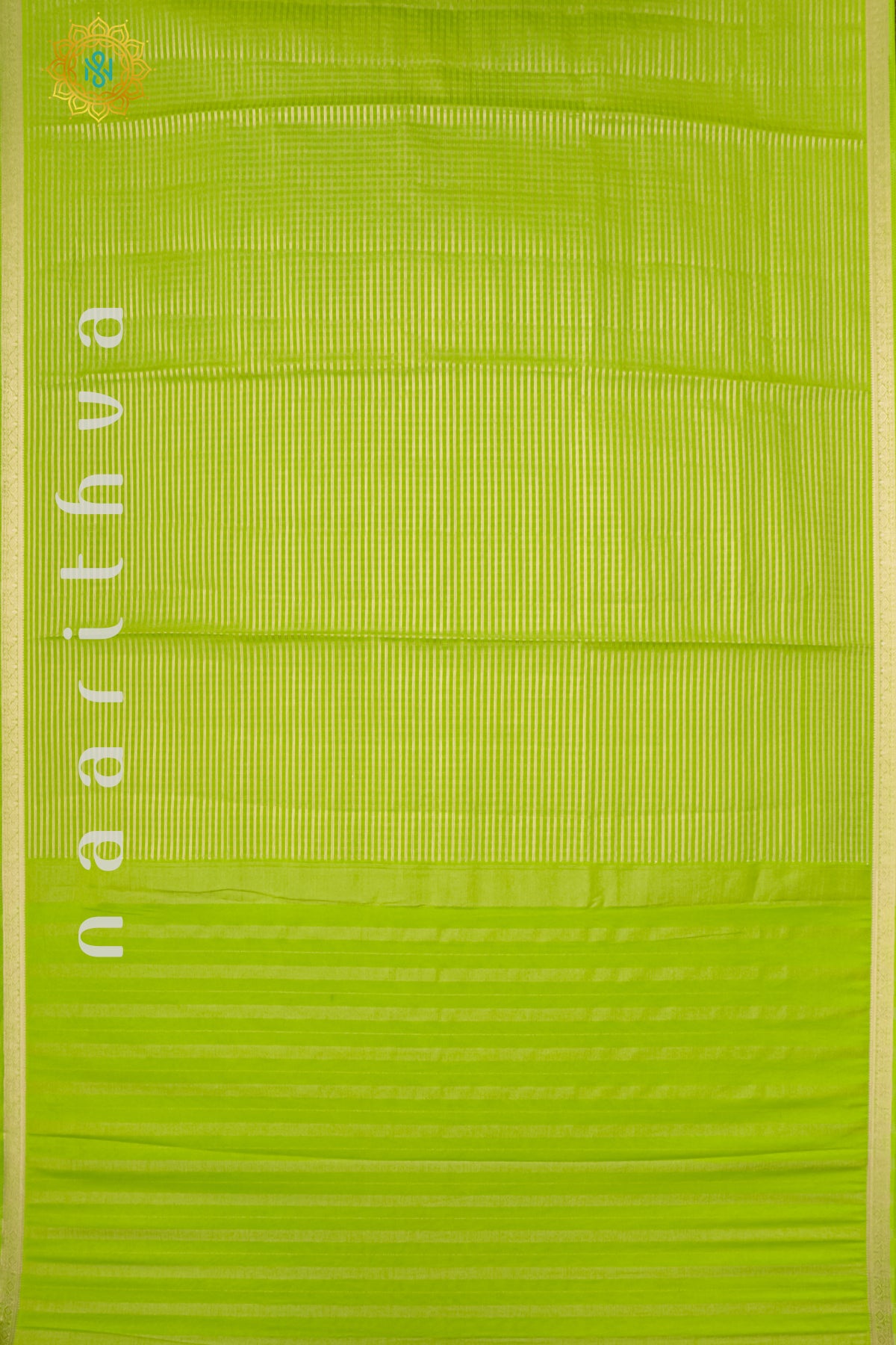 PARROT GREEN - SEMI MYSORE CREPE SILK