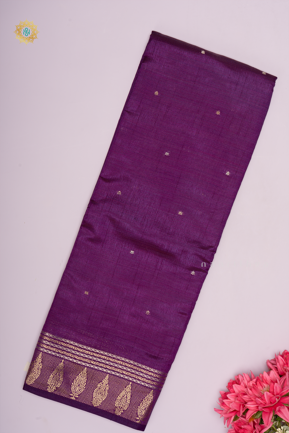 WINE - SEMI RAW SILK