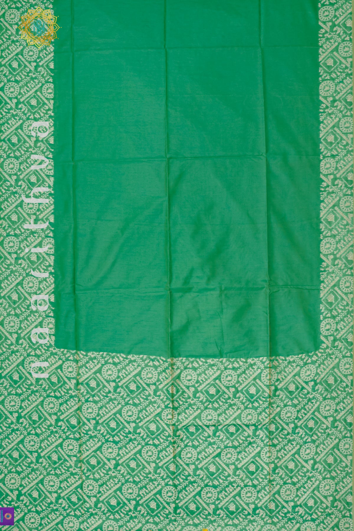 GREEN - POLY COTTON