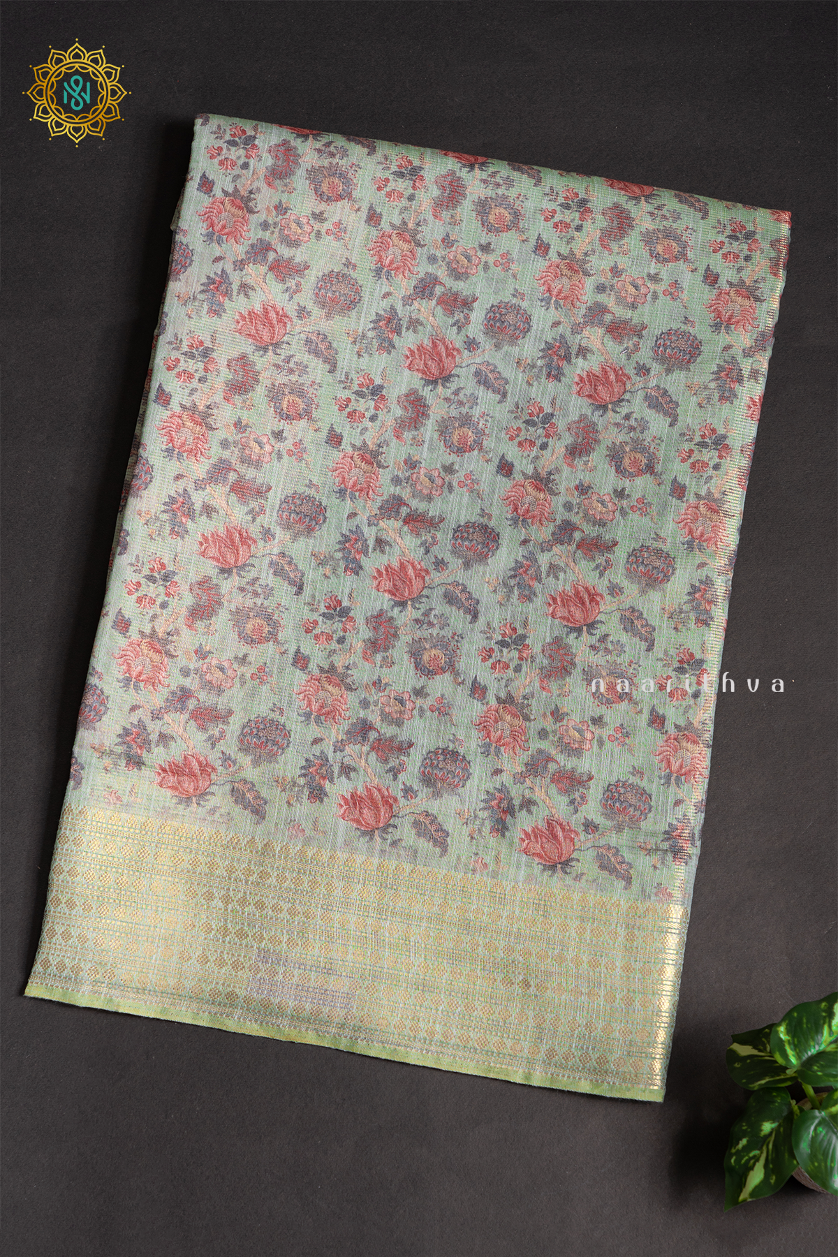 GREEN - LINEN TISSUE
