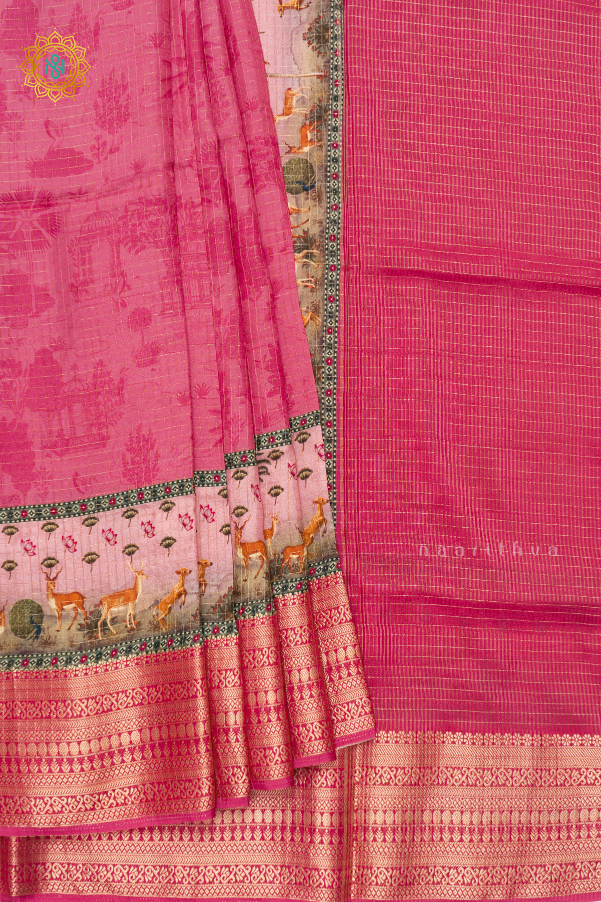 PINK - SEMI CREPE SILK