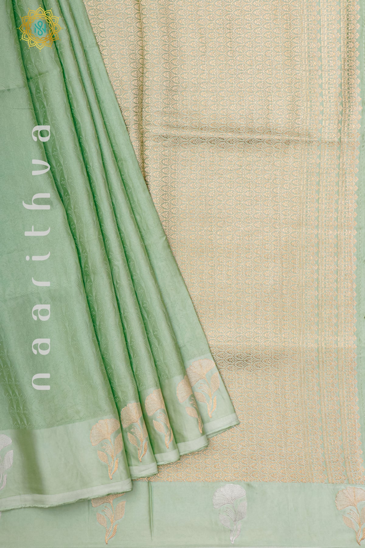 GREEN - SATIN BANARAS