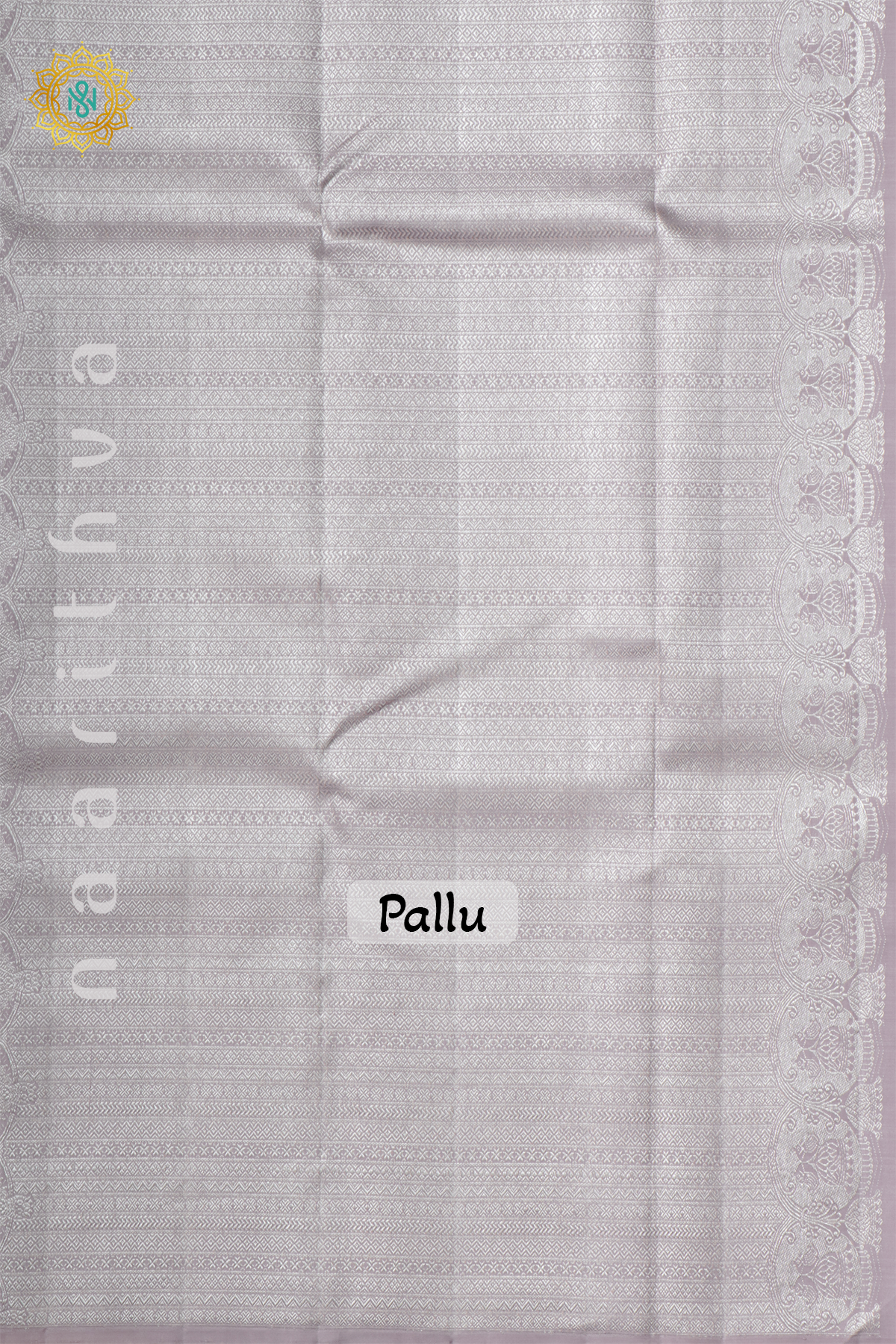 PEACHISH PINK WITH GREY - PURE KANJIVARAM SILK