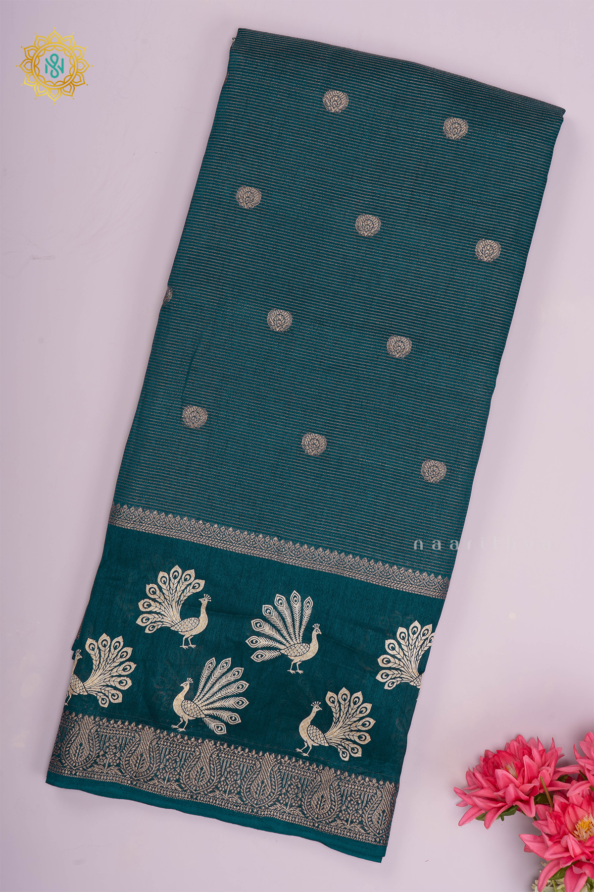 PEACOCK BLUE - DOLA SILK