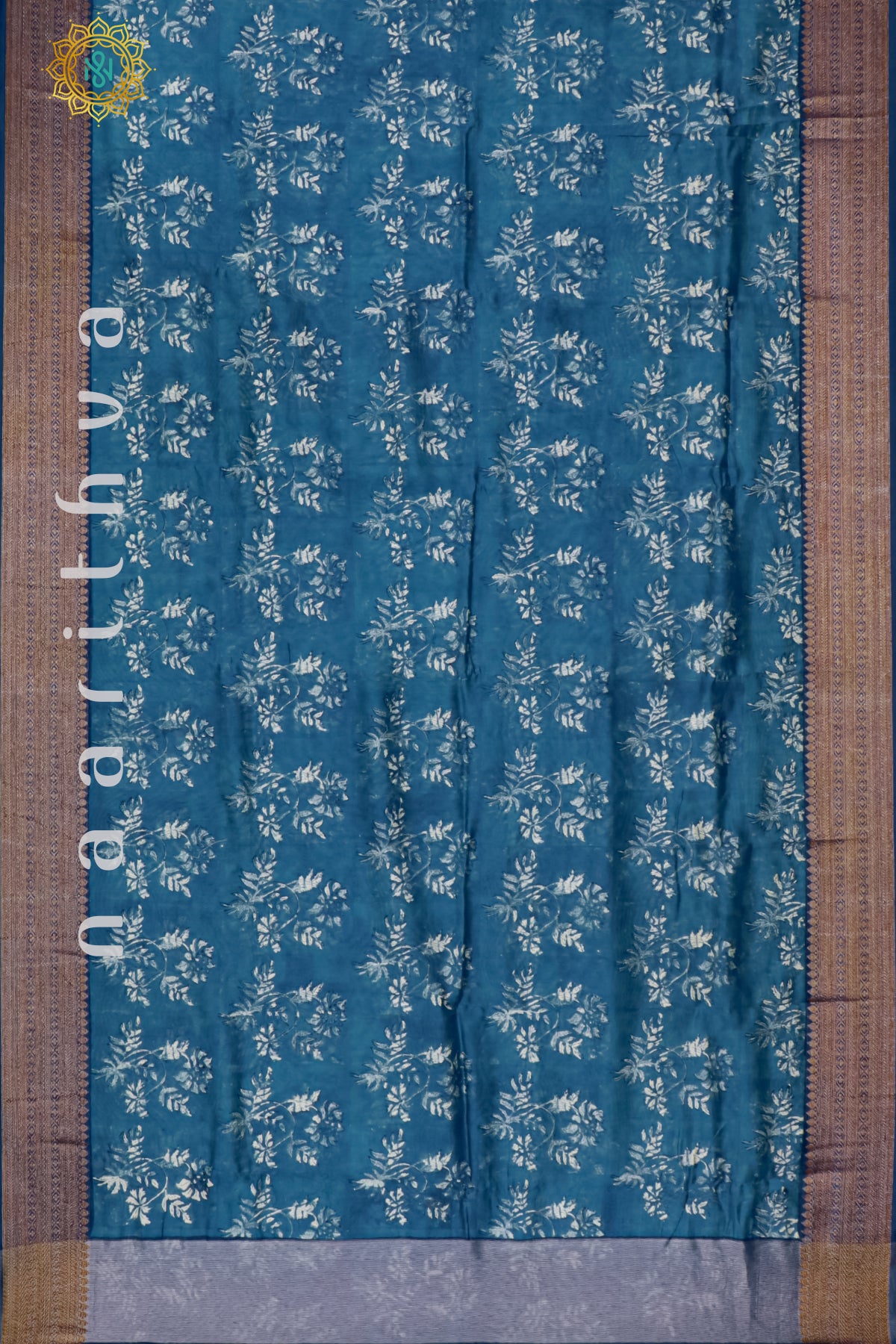 BLUE - CHANDERI SILK COTTON