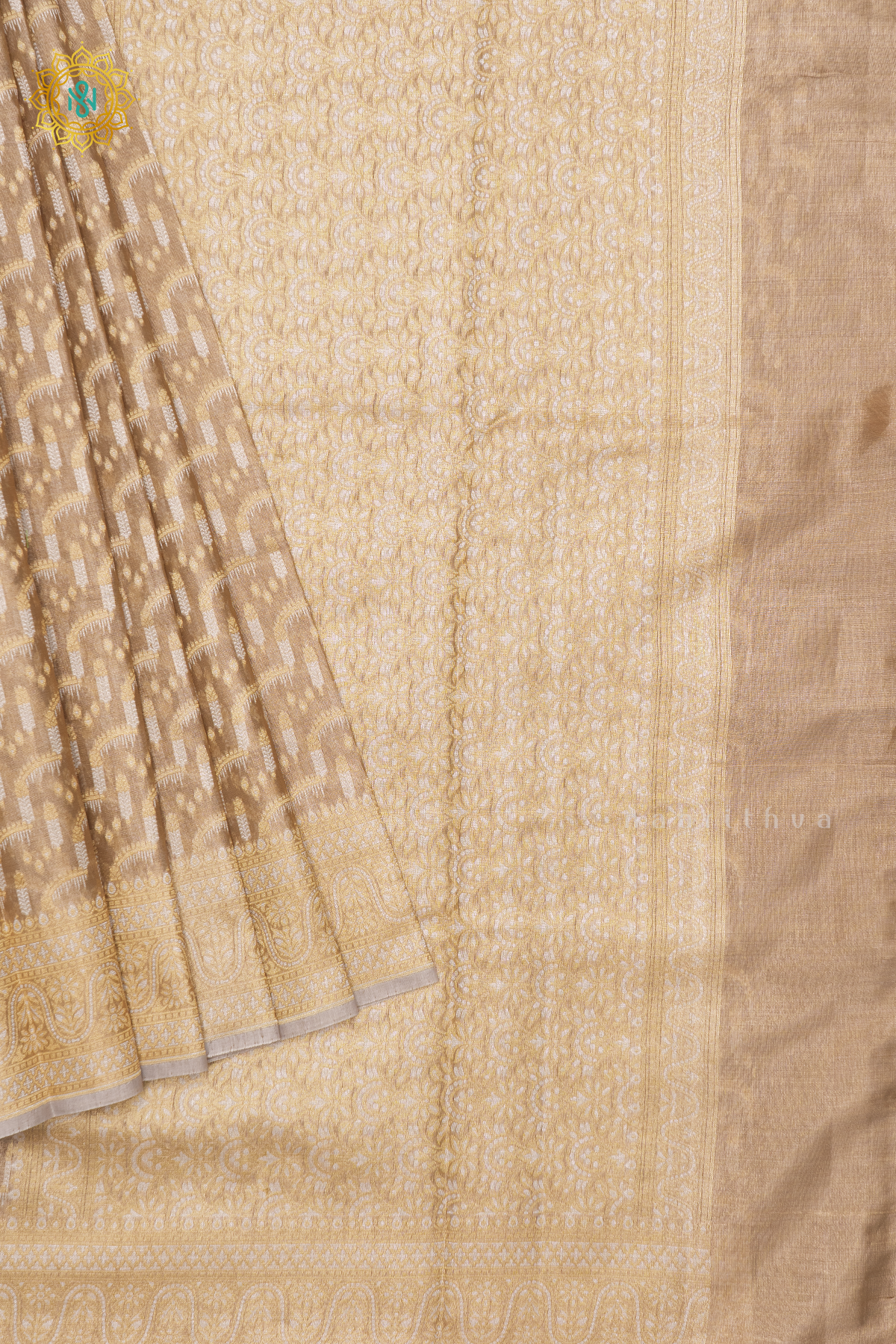 LIGHT BROWN - TISSUE ORGANZA