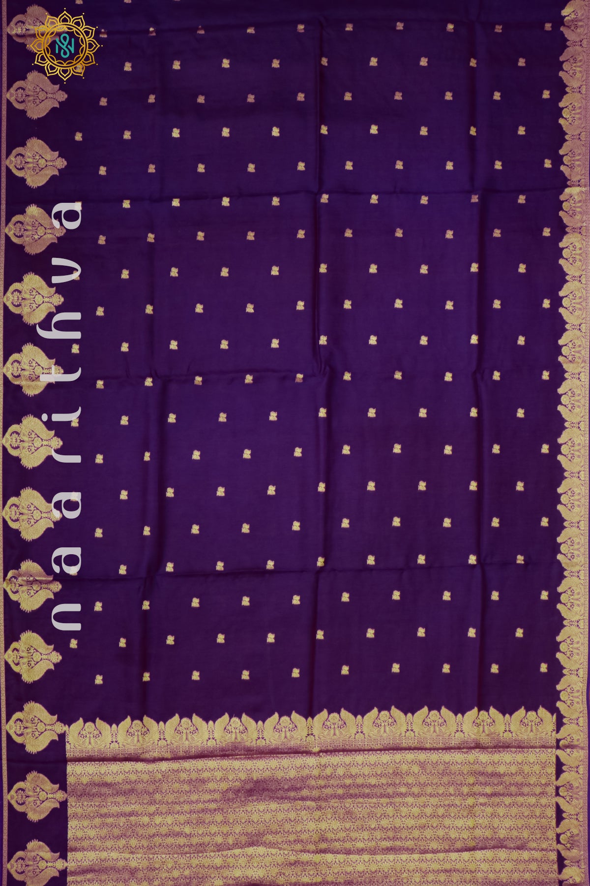 PURPLE WITH PINK - DOLA SILK