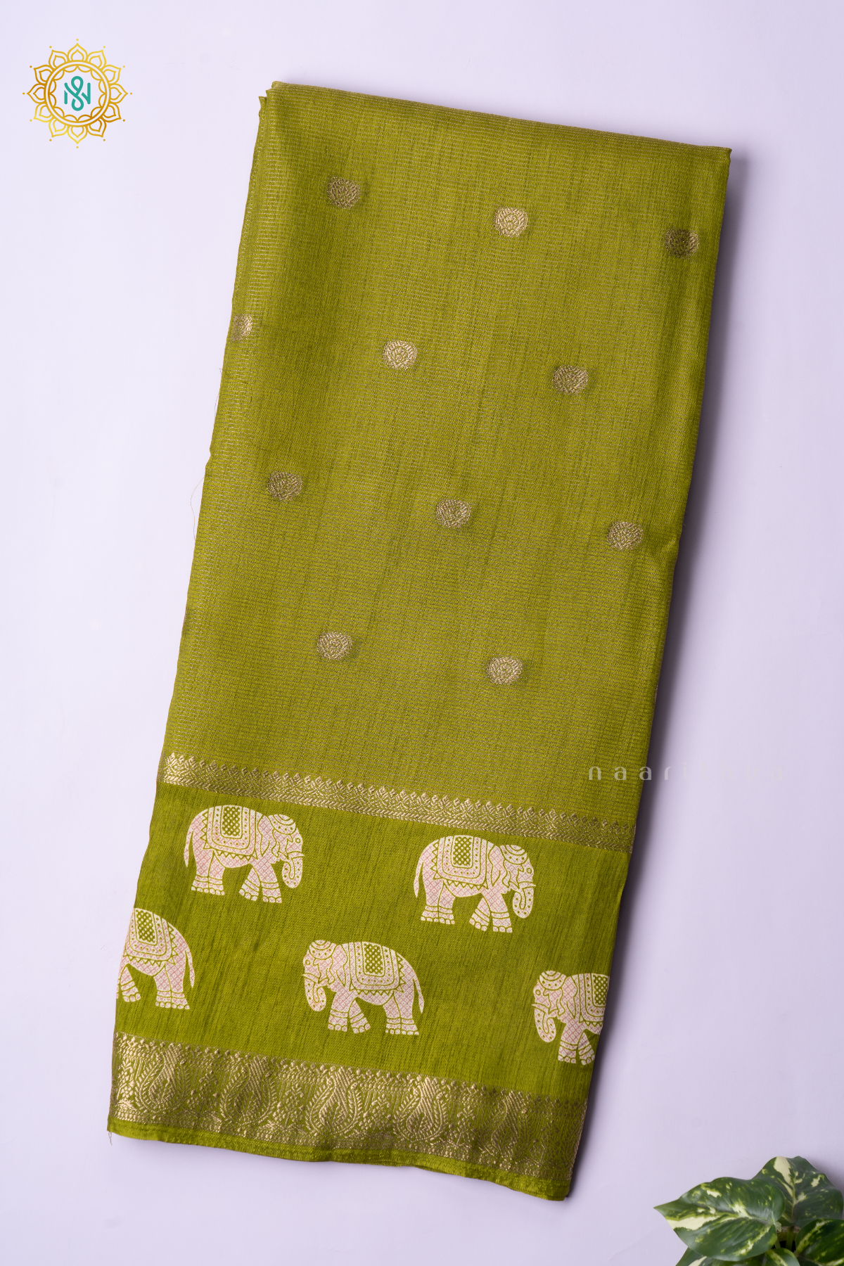 PARROT GREEN - SEMI DOLA SILK