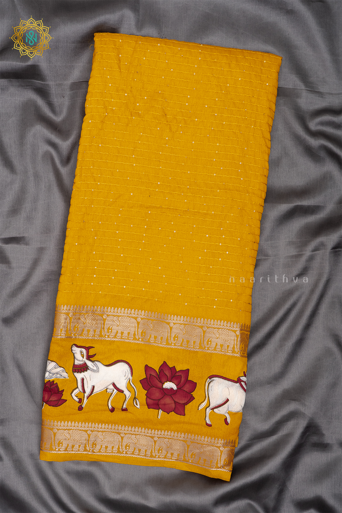 YELLOW - SEMI GEORGETTE