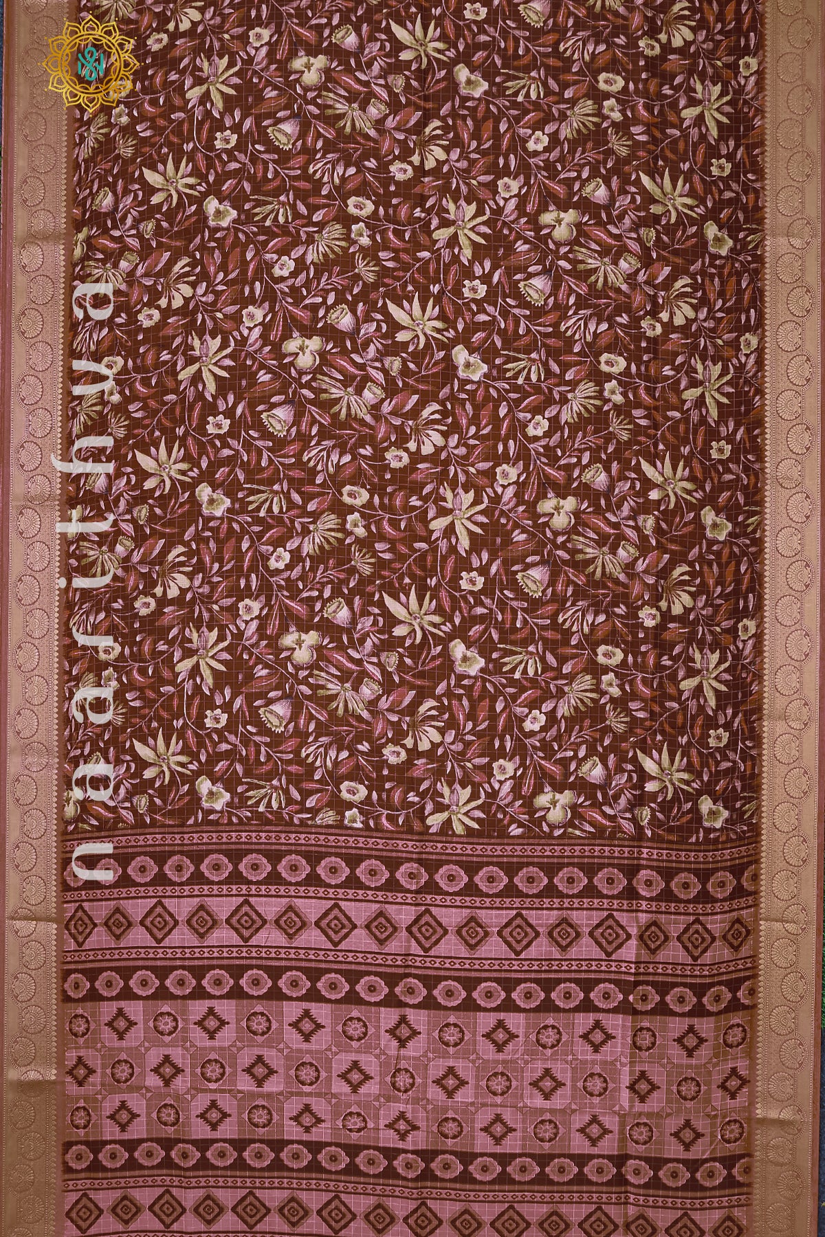 MAROON - DOLA SILK