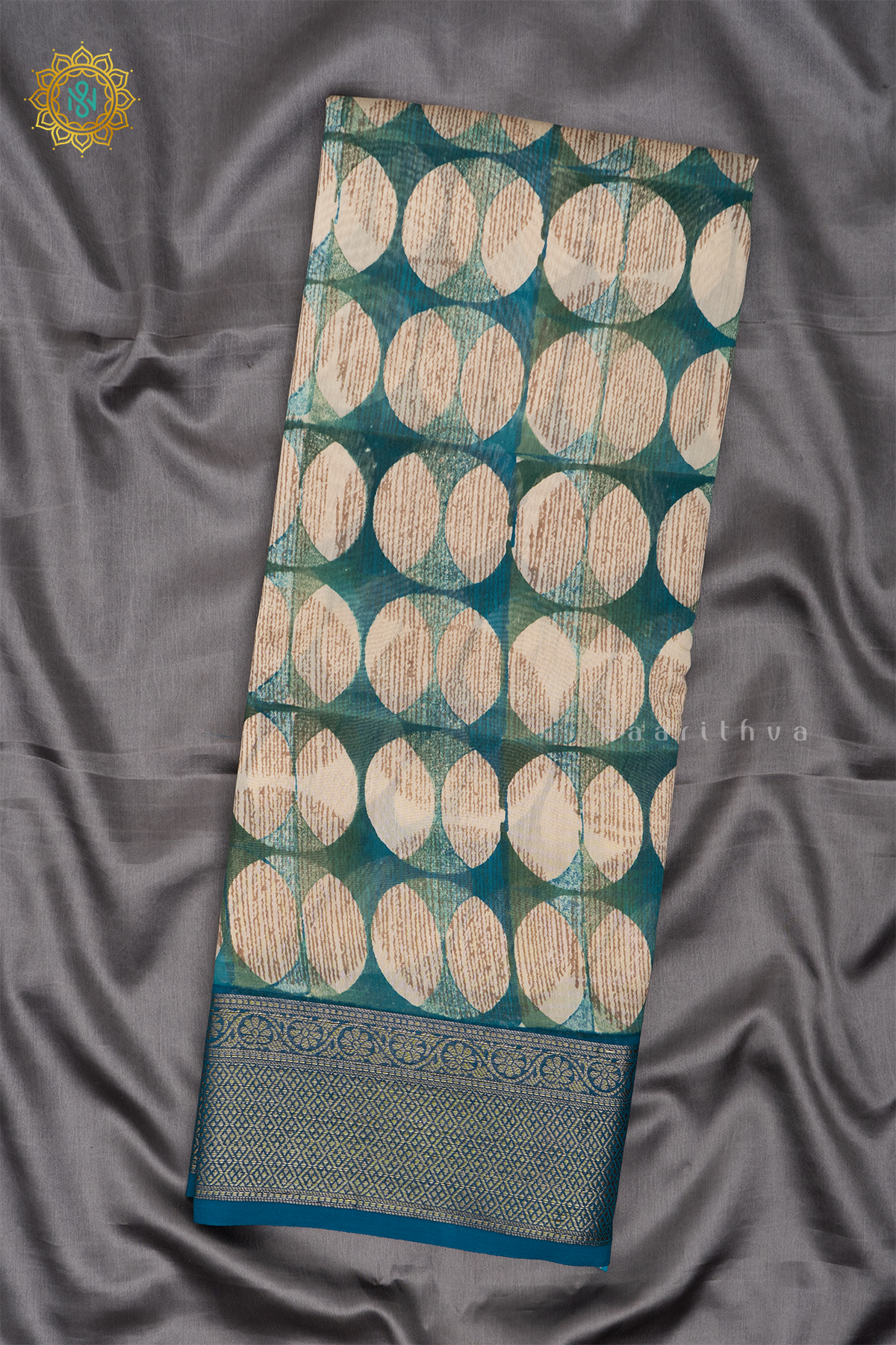 SKY BLUE - CHANDERI SILK COTTON