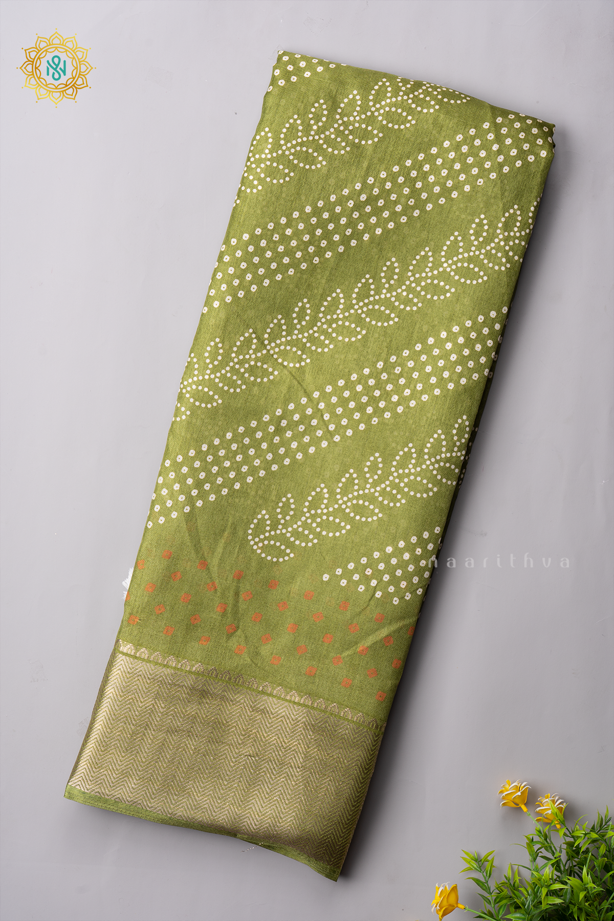 GREEN - DOLA SILK