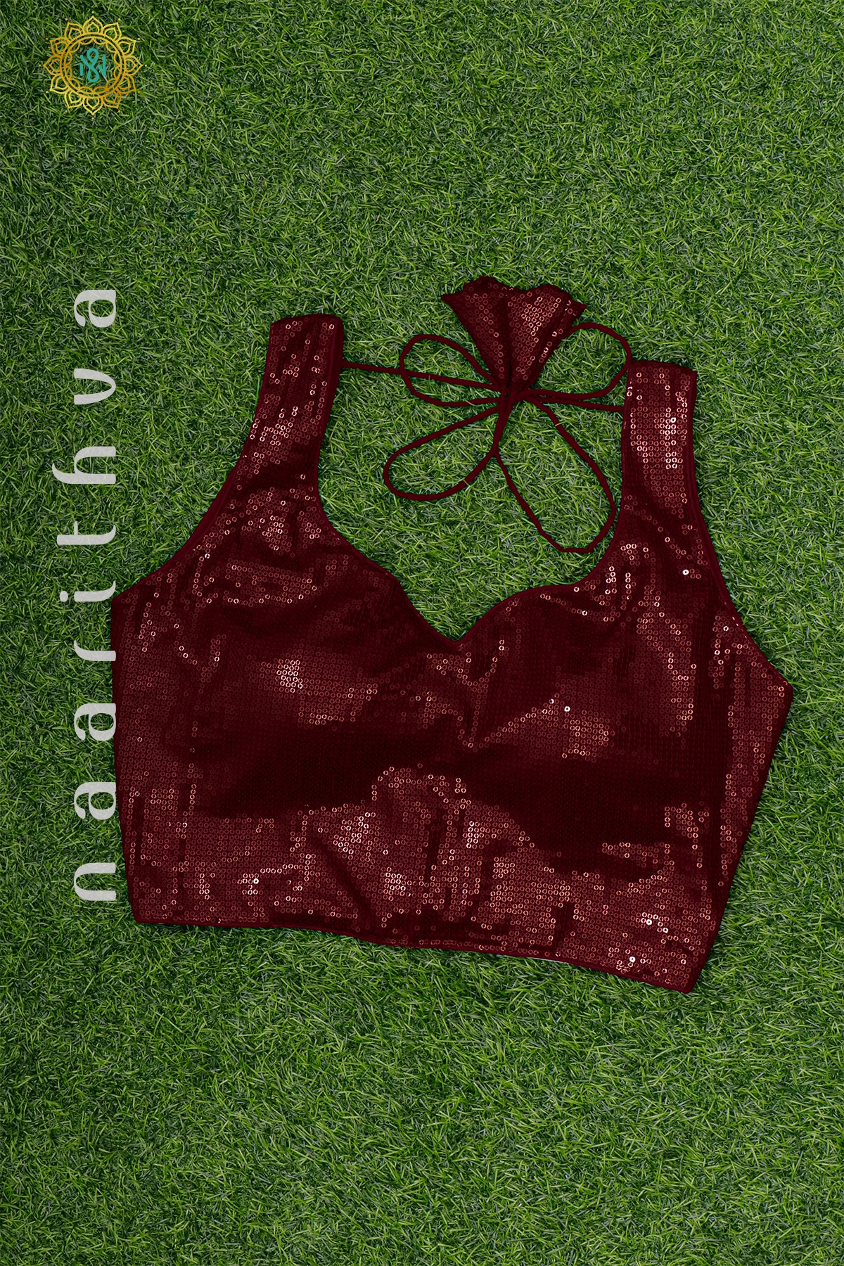 MAROON - PARTY WEAR READYMADE BLOUSE