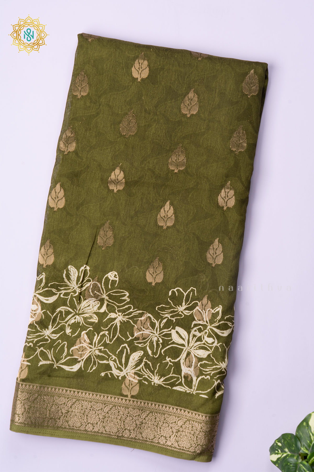 GREEN - SEMI GEORGETTE