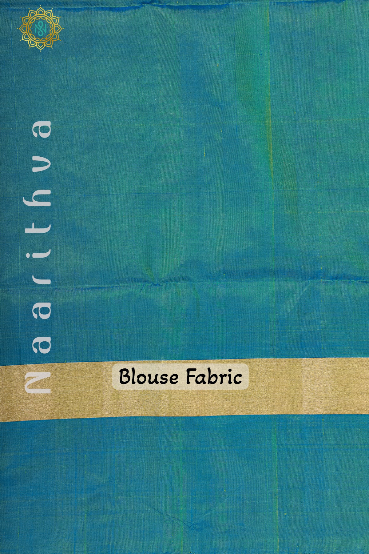 PARROT GREEN WITH BLUE - PURE IKAT SOFT SILK