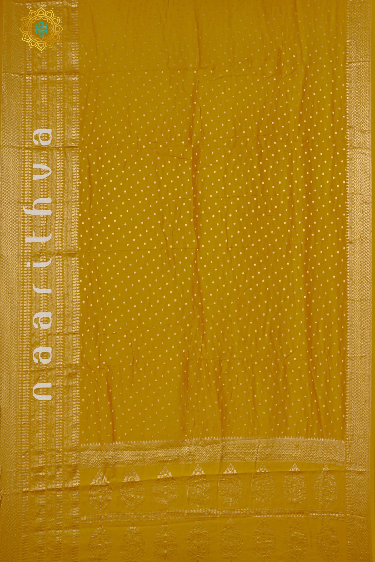 YELLOW WITH WINE - DOLA SILK