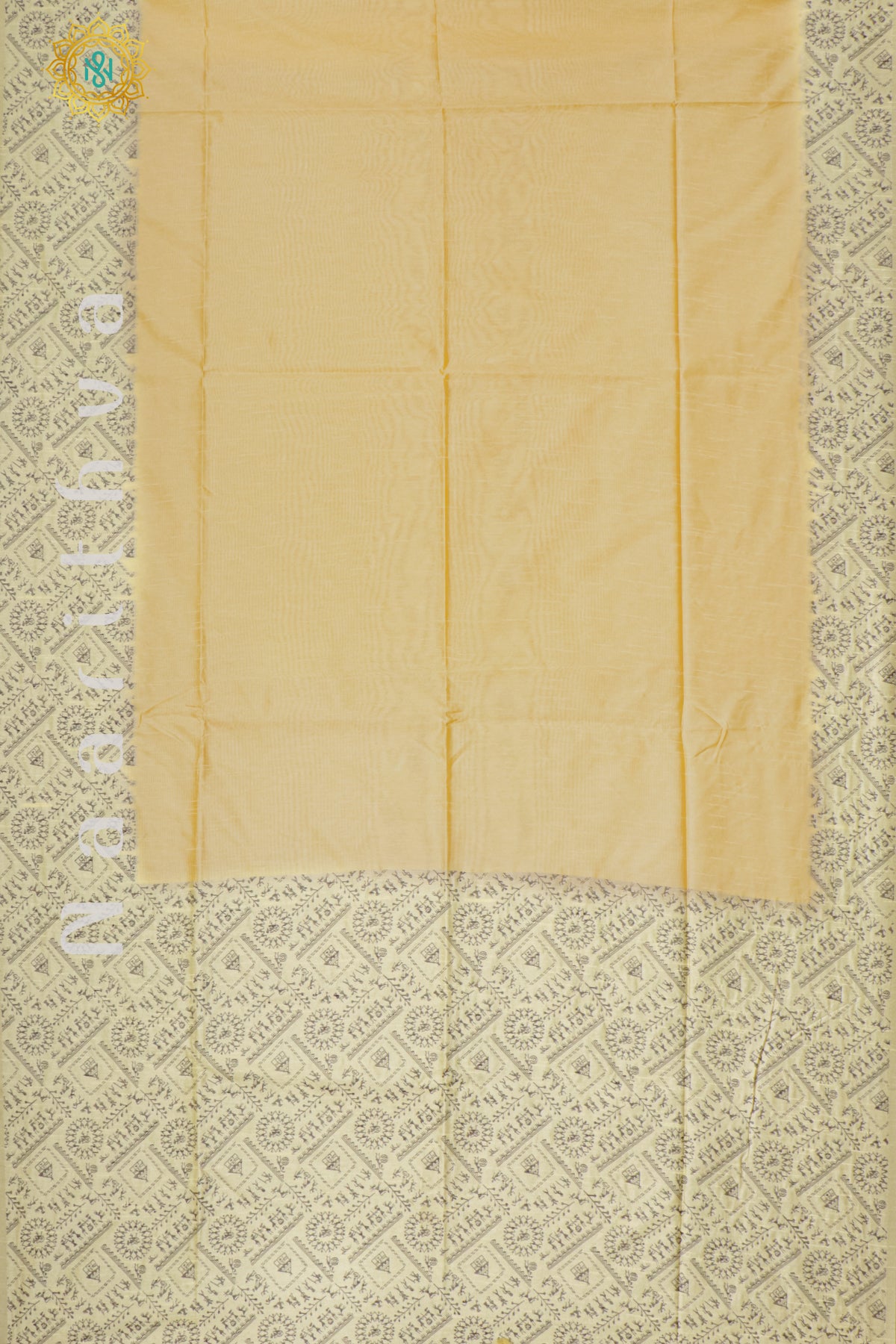 LIGHT YELLOW - POLY SILK COTTON