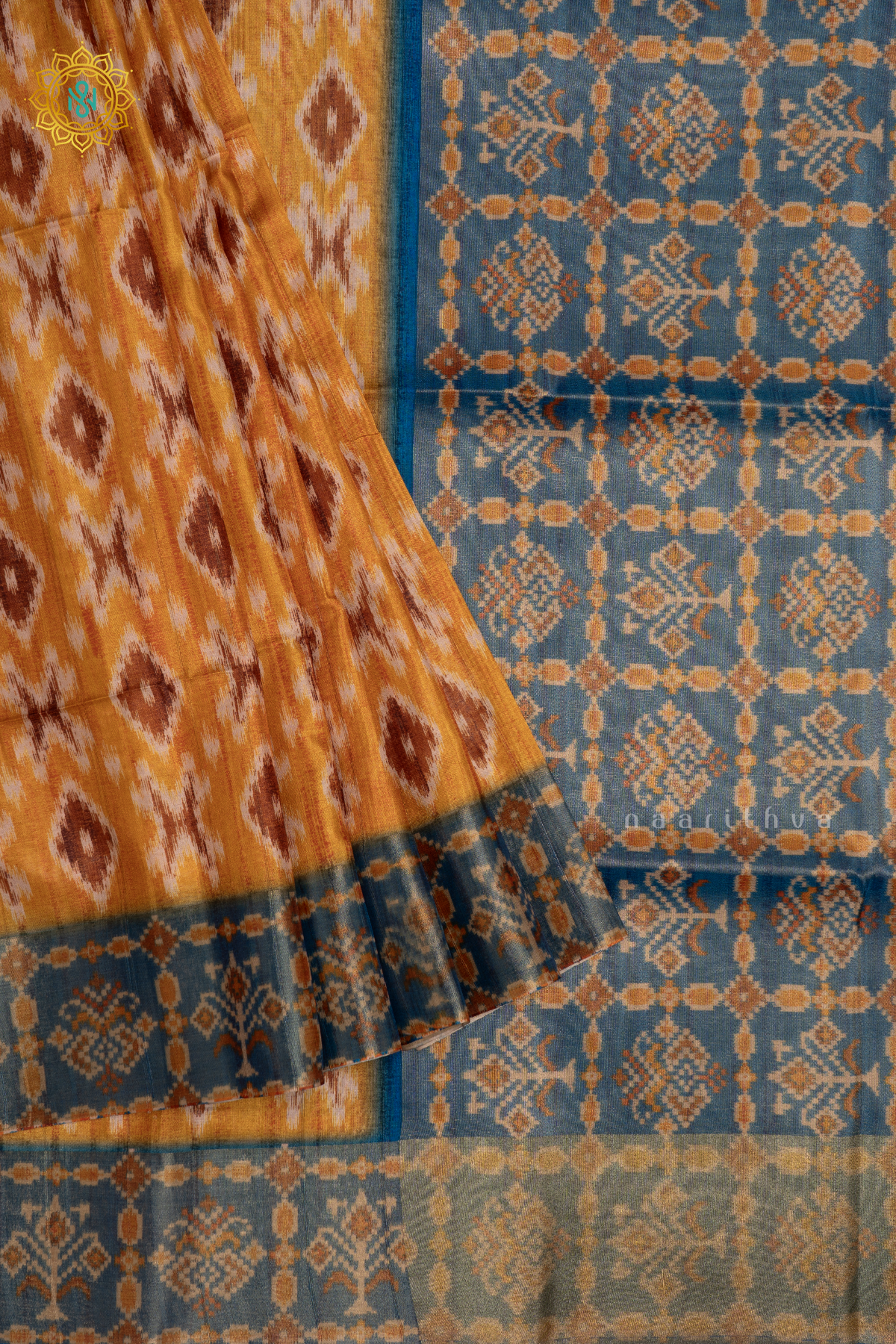 YELLOW WITH BLUE - KOTHA TUSSAR