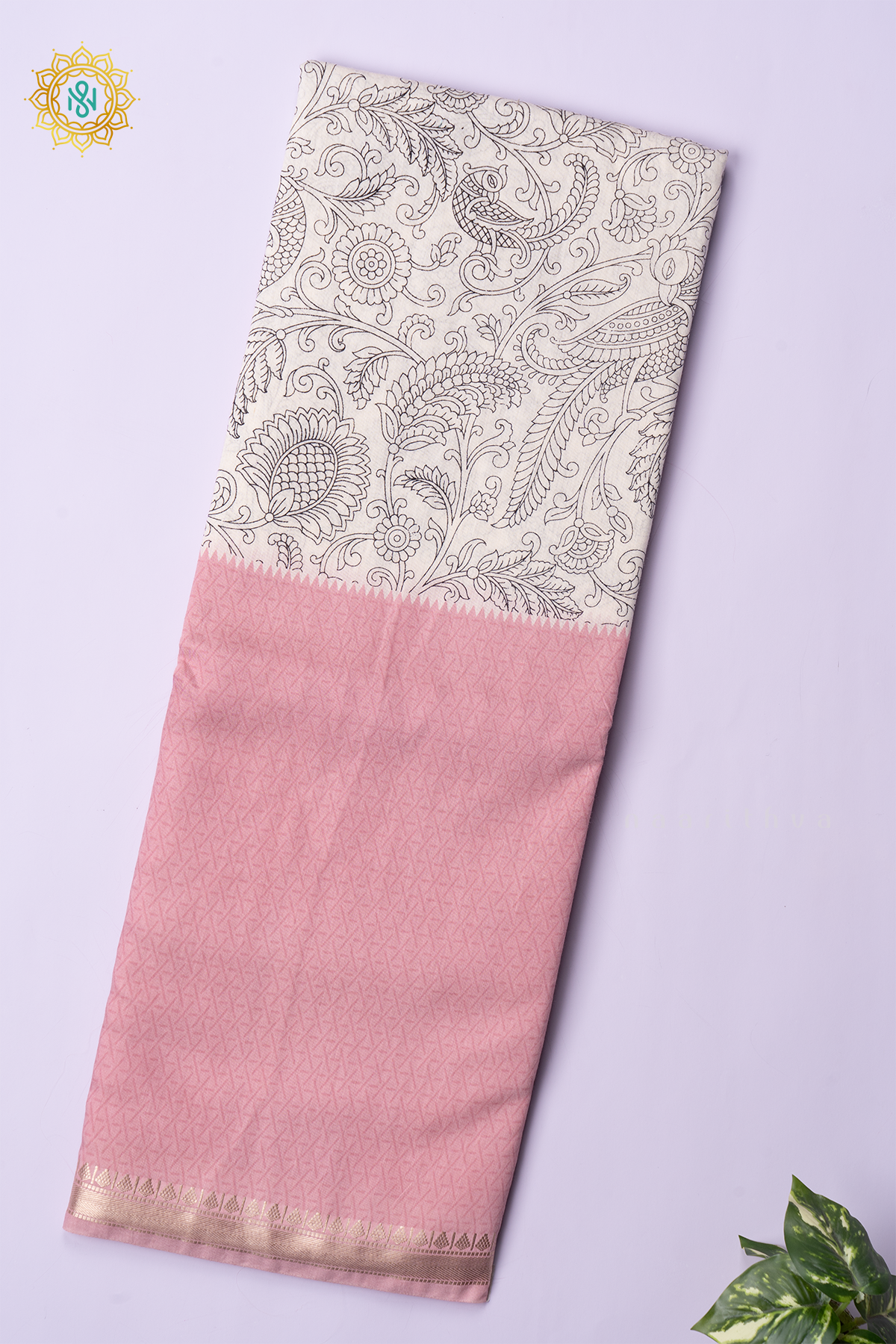 WHITE WITH PEACH - BUTTER CREPE