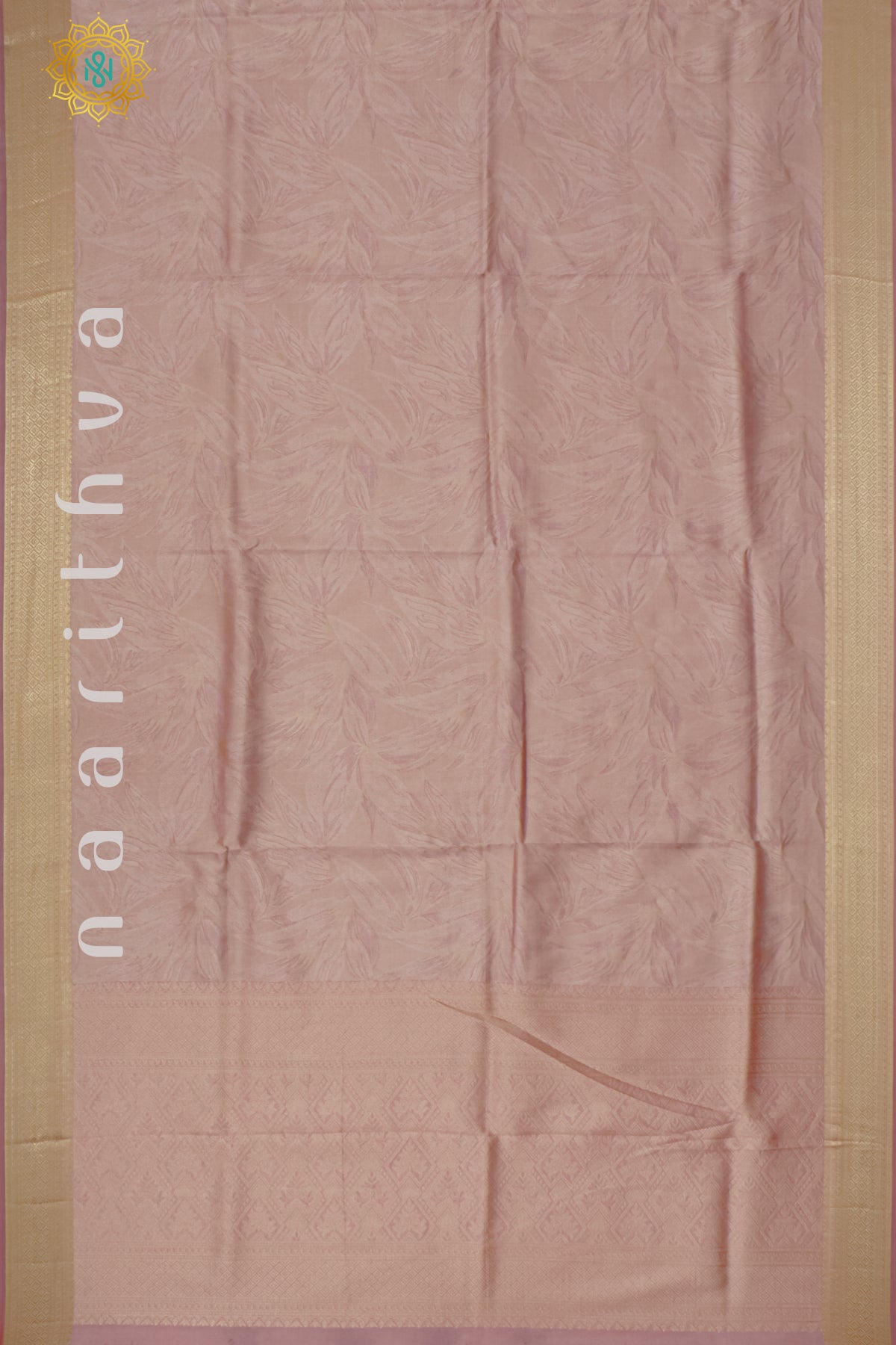 LIGHT PINKISH PURPLE - SEMI TISSUE SILK